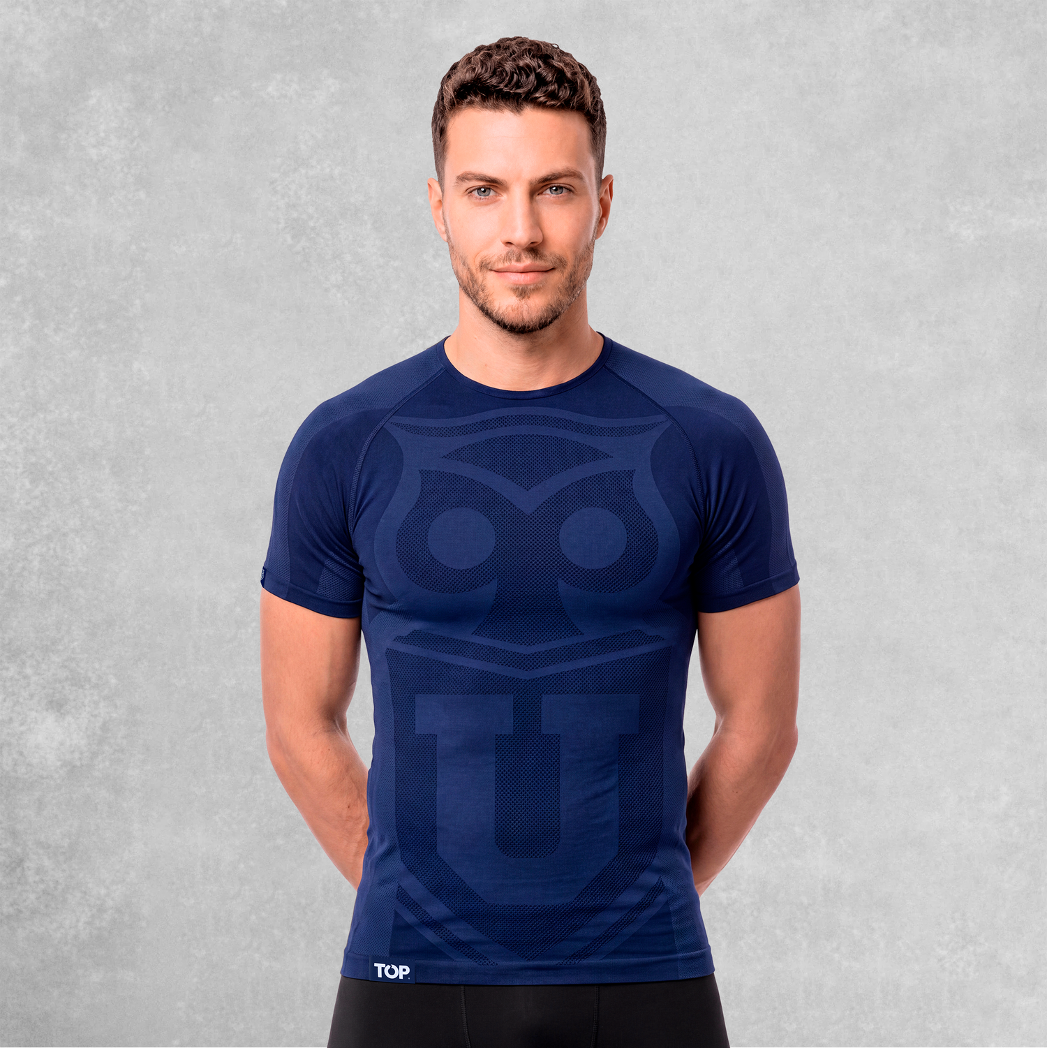 Camiseta Manga Corta Primera Capa Microfibra Universidad de Chile
