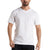 Camisetas Blancas Manga Corta Cuello V Algodón Pack 2