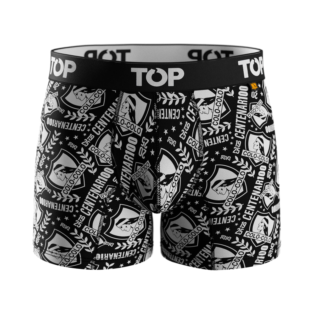 Bóxer Medio Algodón Colo-Colo Pack 3 C7