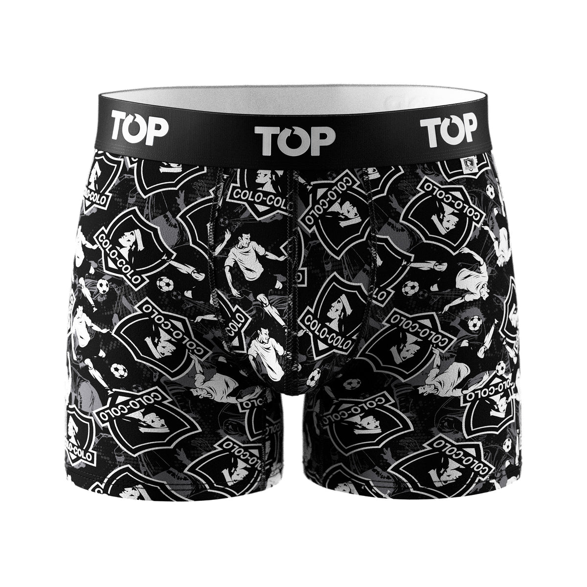Bóxer Medio Algodón Colo-Colo Pack 3 C9
