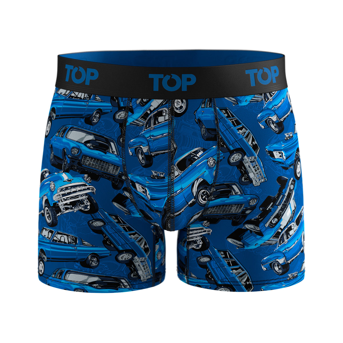 Bóxer Medio Algodón Pack 3 Motores C3