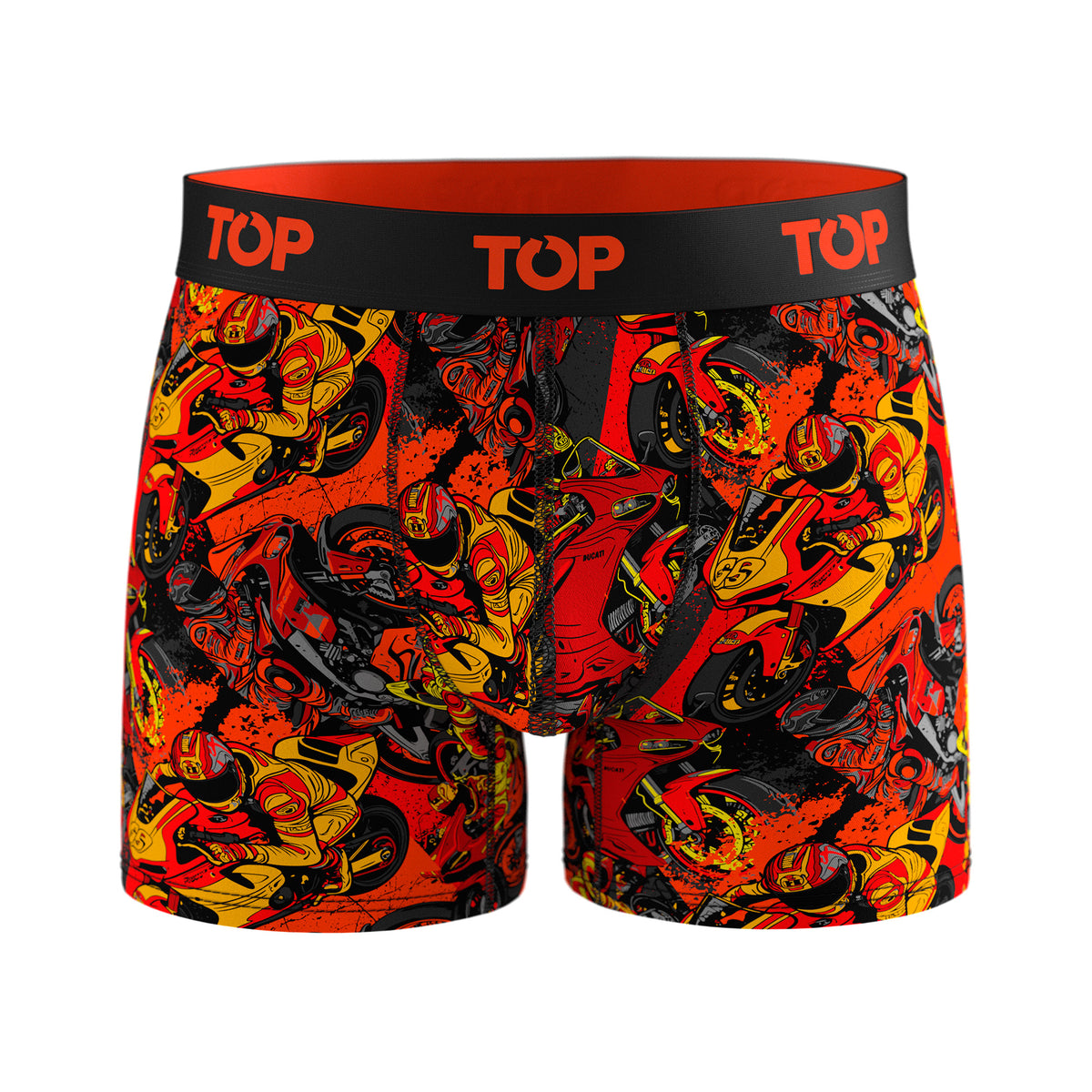 Bóxer Medio Algodón Pack 3 Motores C5