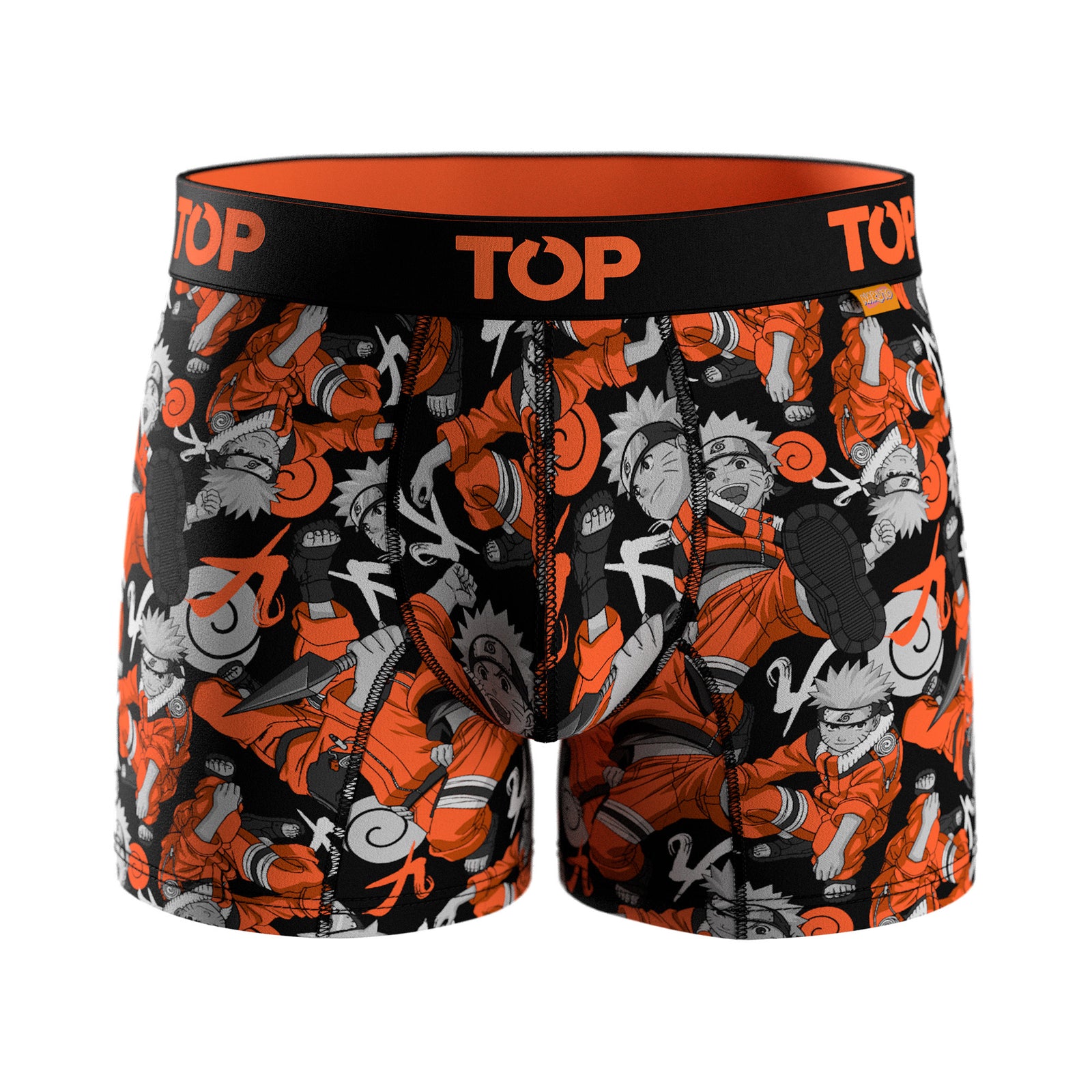 Bóxer Medio Algodón Naruto Pack 3 C3