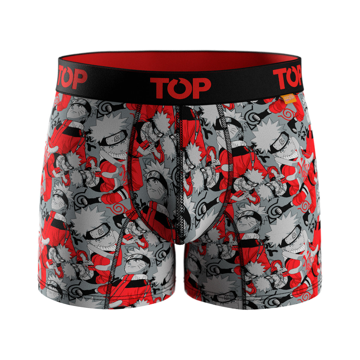 Bóxer Medio Algodón Naruto Pack 3 C3