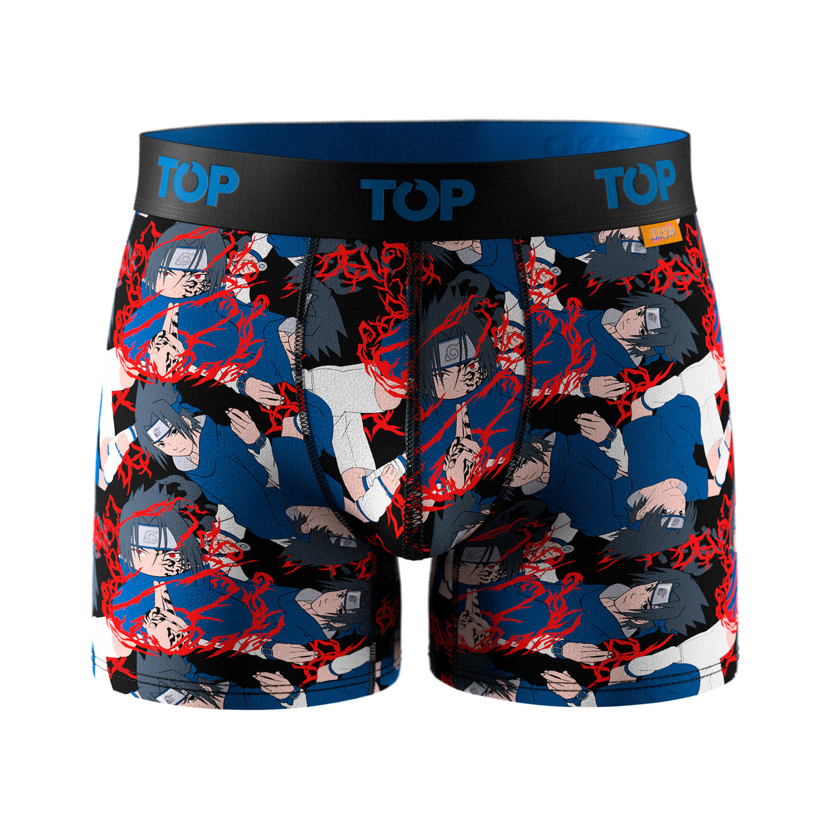 Bóxer Medio Algodón Naruto Pack 3 C4