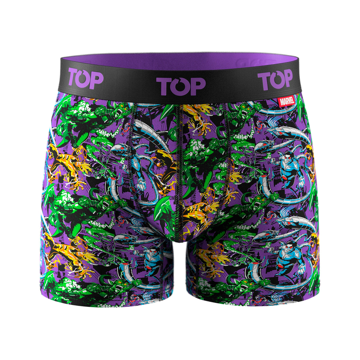 Bóxer Medio Algodón Pack 3 Marvel C18