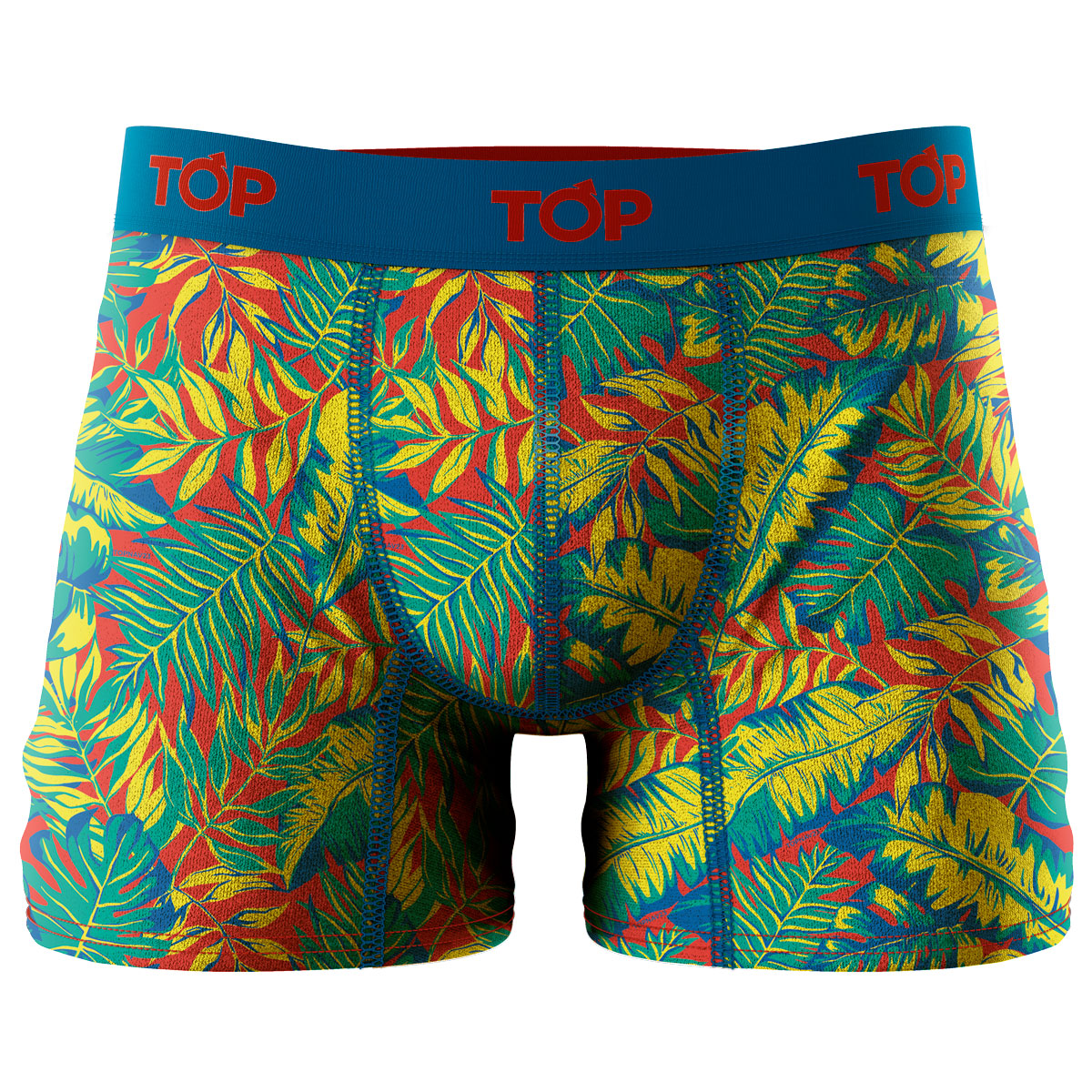 Bóxer Medio Algodón Pack 3 PlayList Tropical Splash 🎵 - Top Underwear