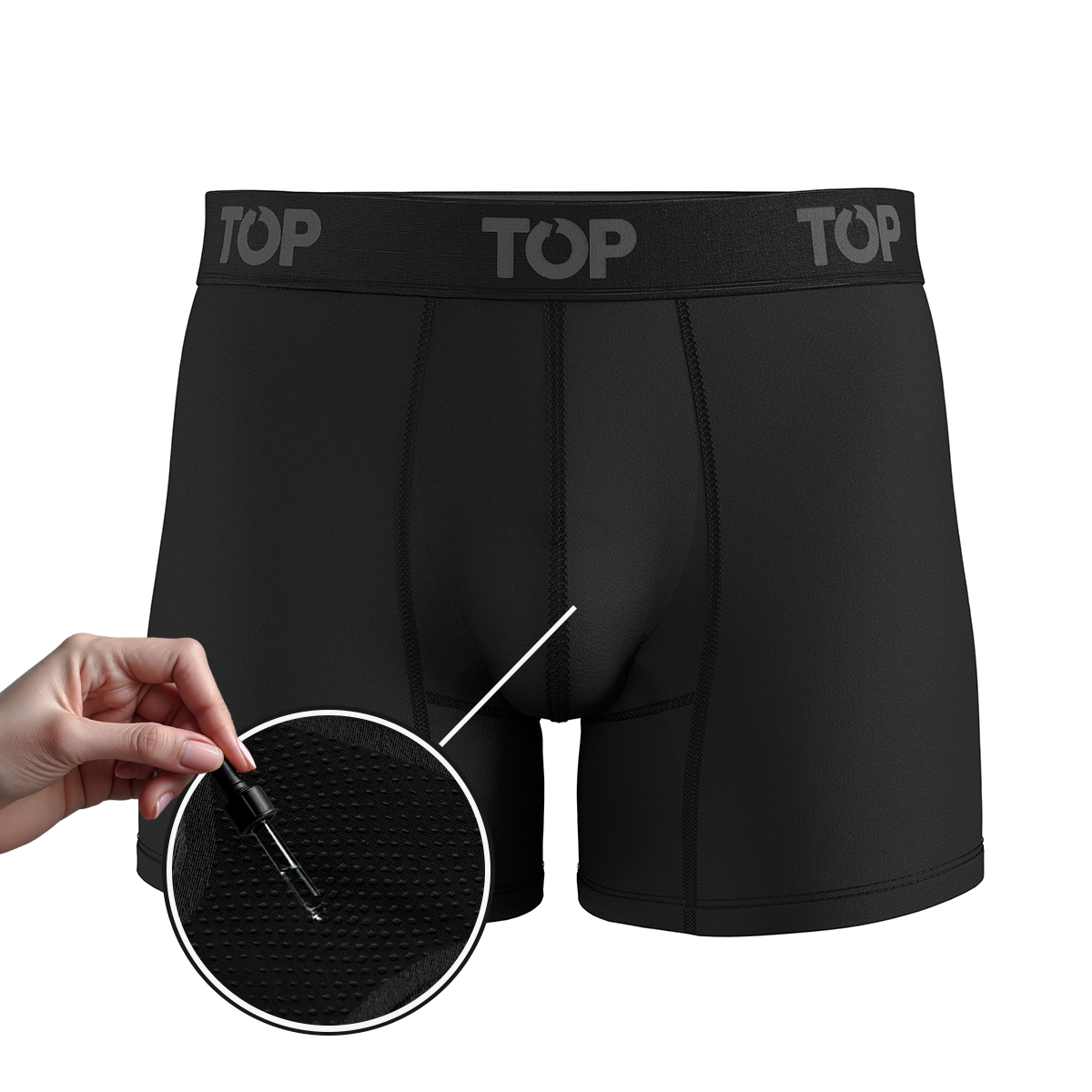 Bóxer Medio Algodón Incontinencia - Flujo Moderado