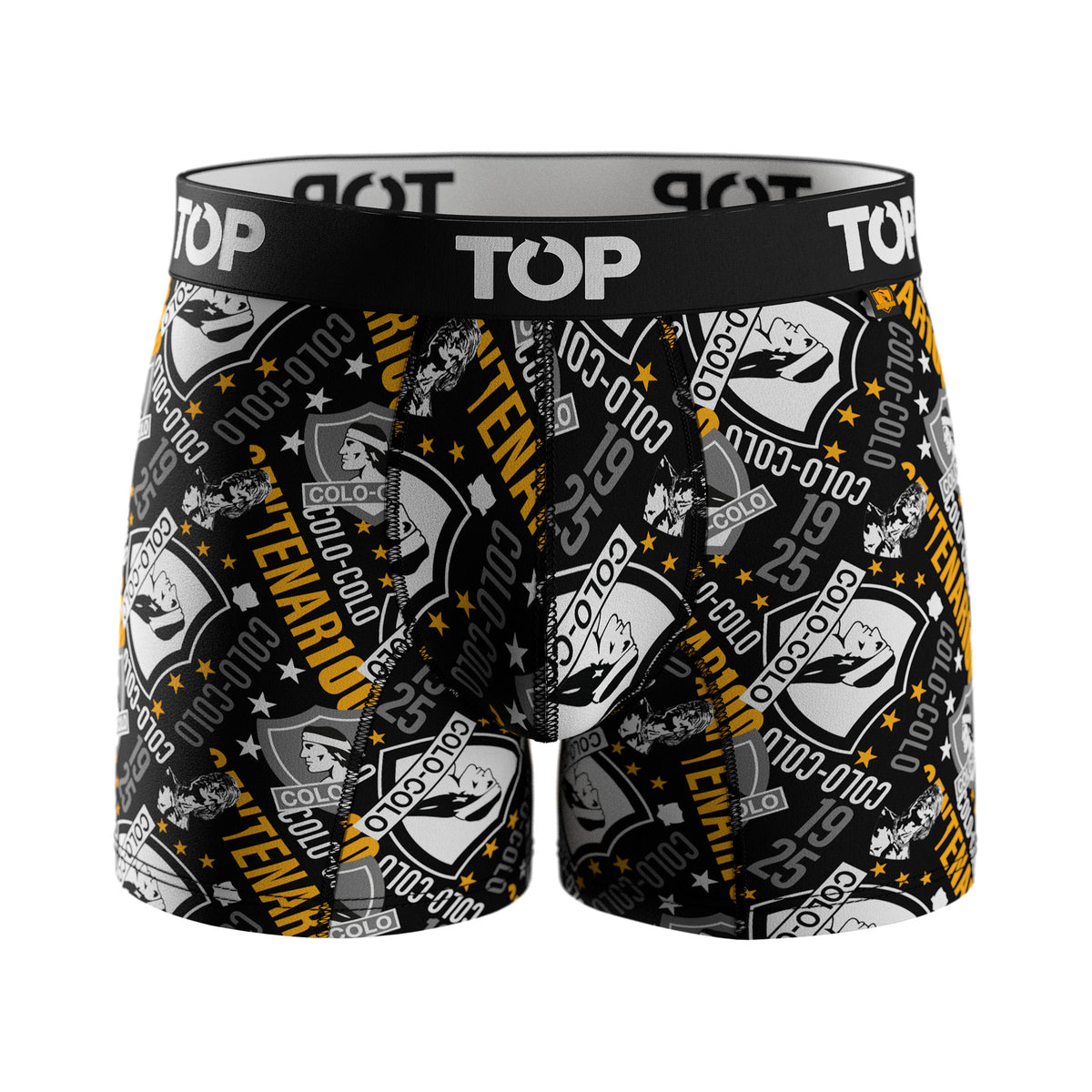 Bóxer Medio Microfibra Colo-Colo Pack 3 C3