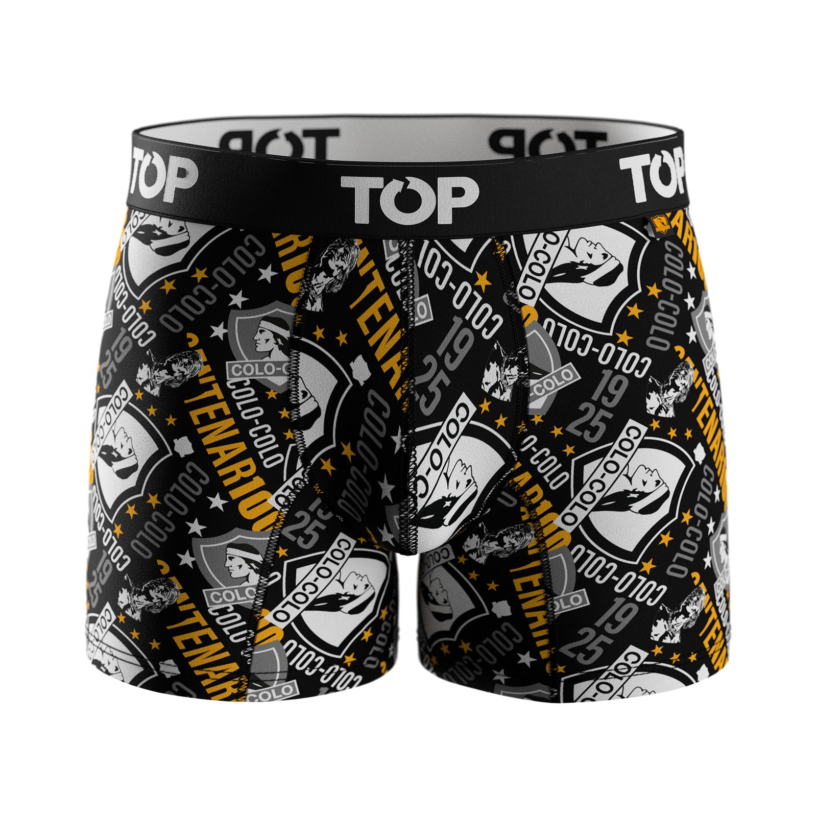 Bóxer Medio Microfibra Colo-Colo Pack 3 C3