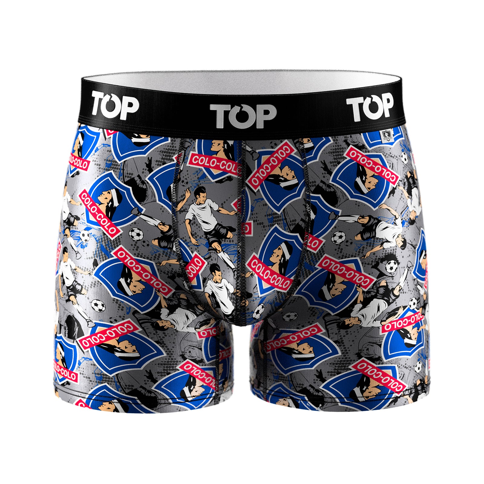 Bóxer Medio Microfibra Colo-Colo Pack 3 C4