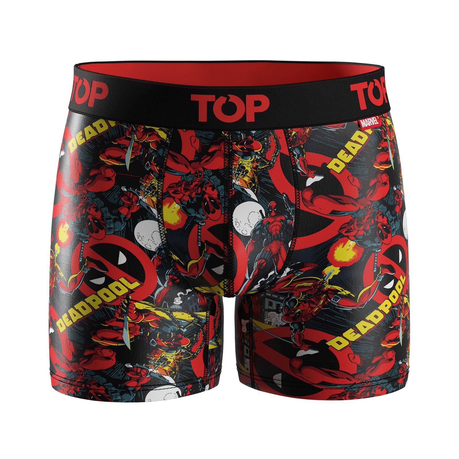Bóxer Medio Microfibra Marvel Pack 3 Deadpool C13