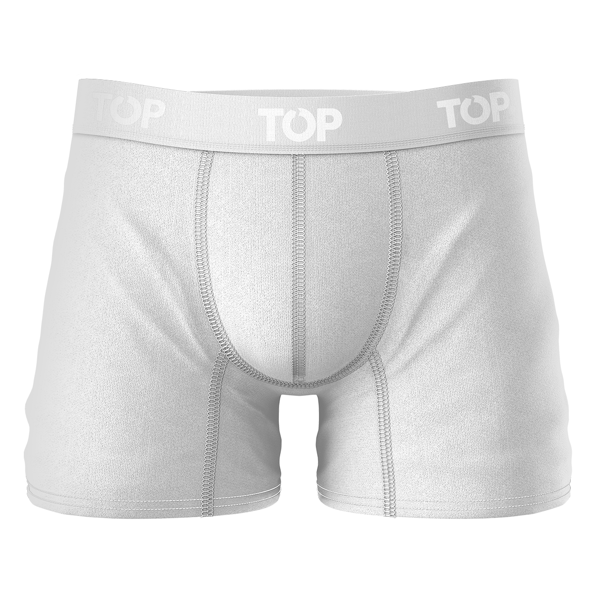 Bóxer Medio Algodón Blanco Pack 3 C21