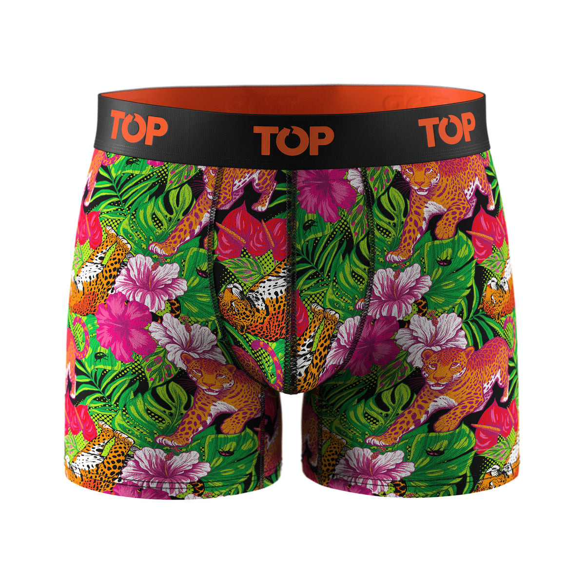 Bóxer Medio Hombre Algodón Pack 3 Tropical C2