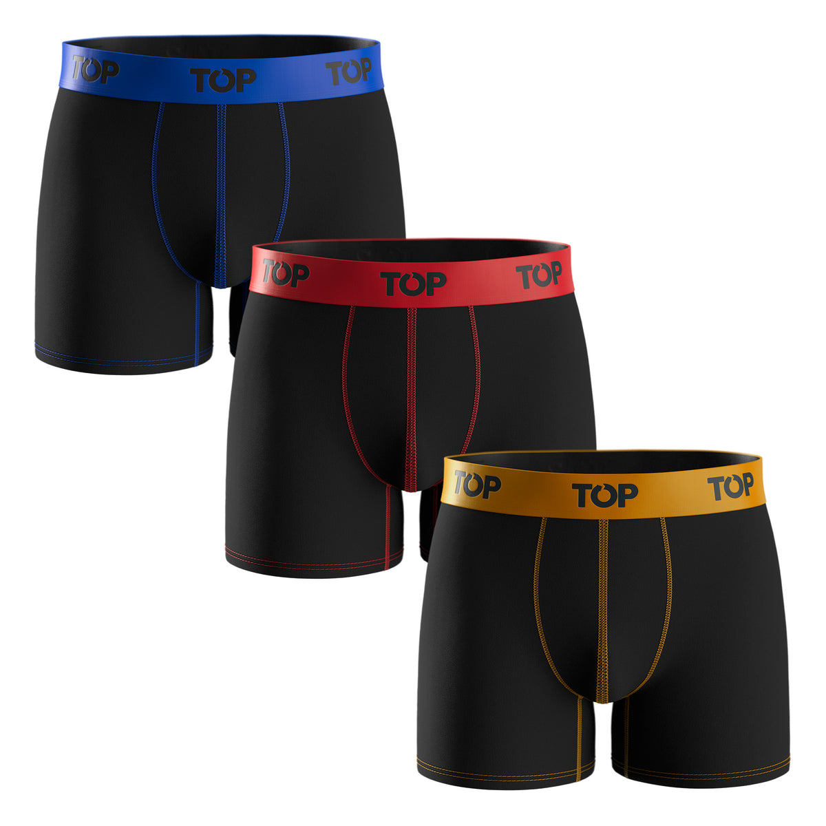 Bóxer Medio Algodón Pack 3 PK C21