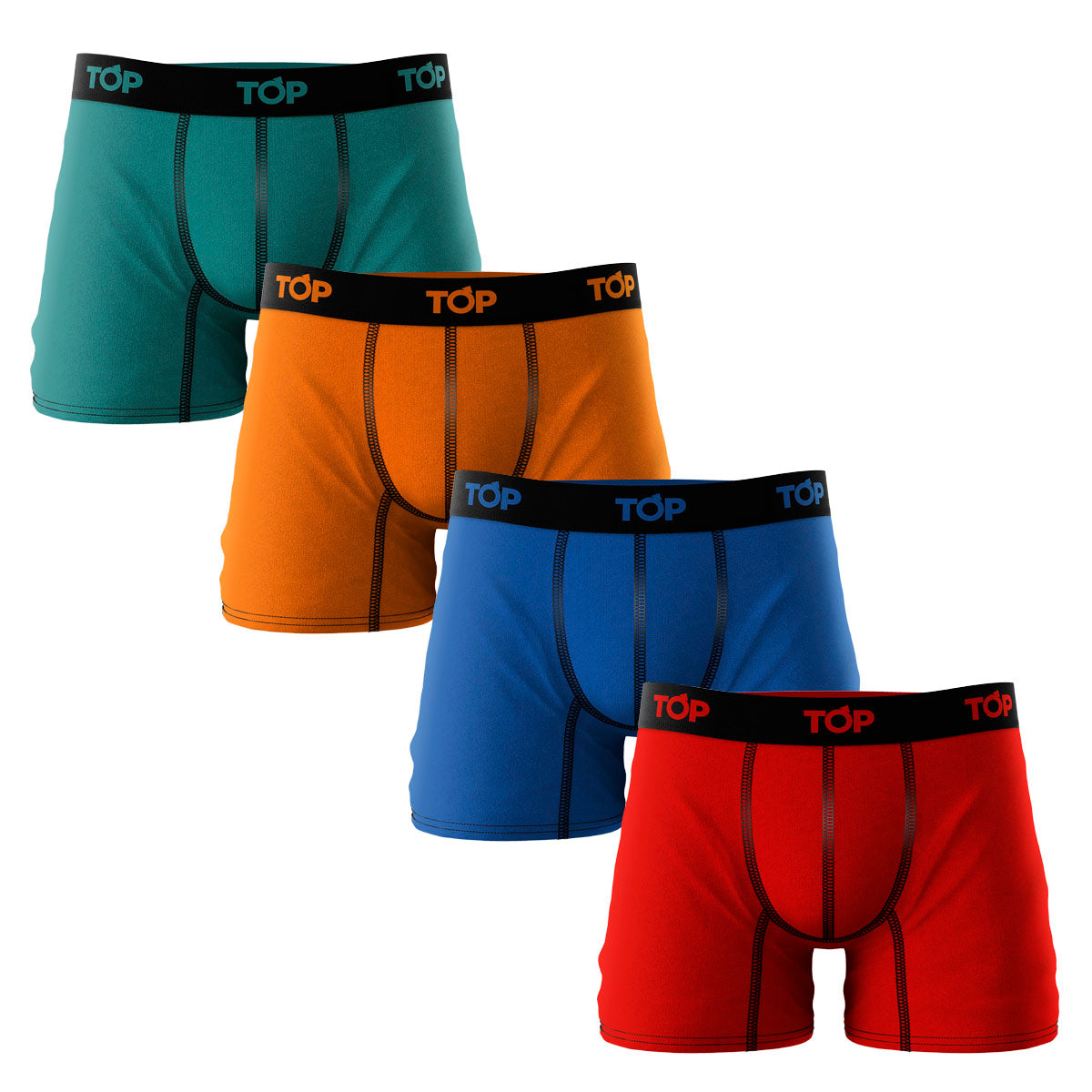 Hombre Pack 4 - Top Underwear