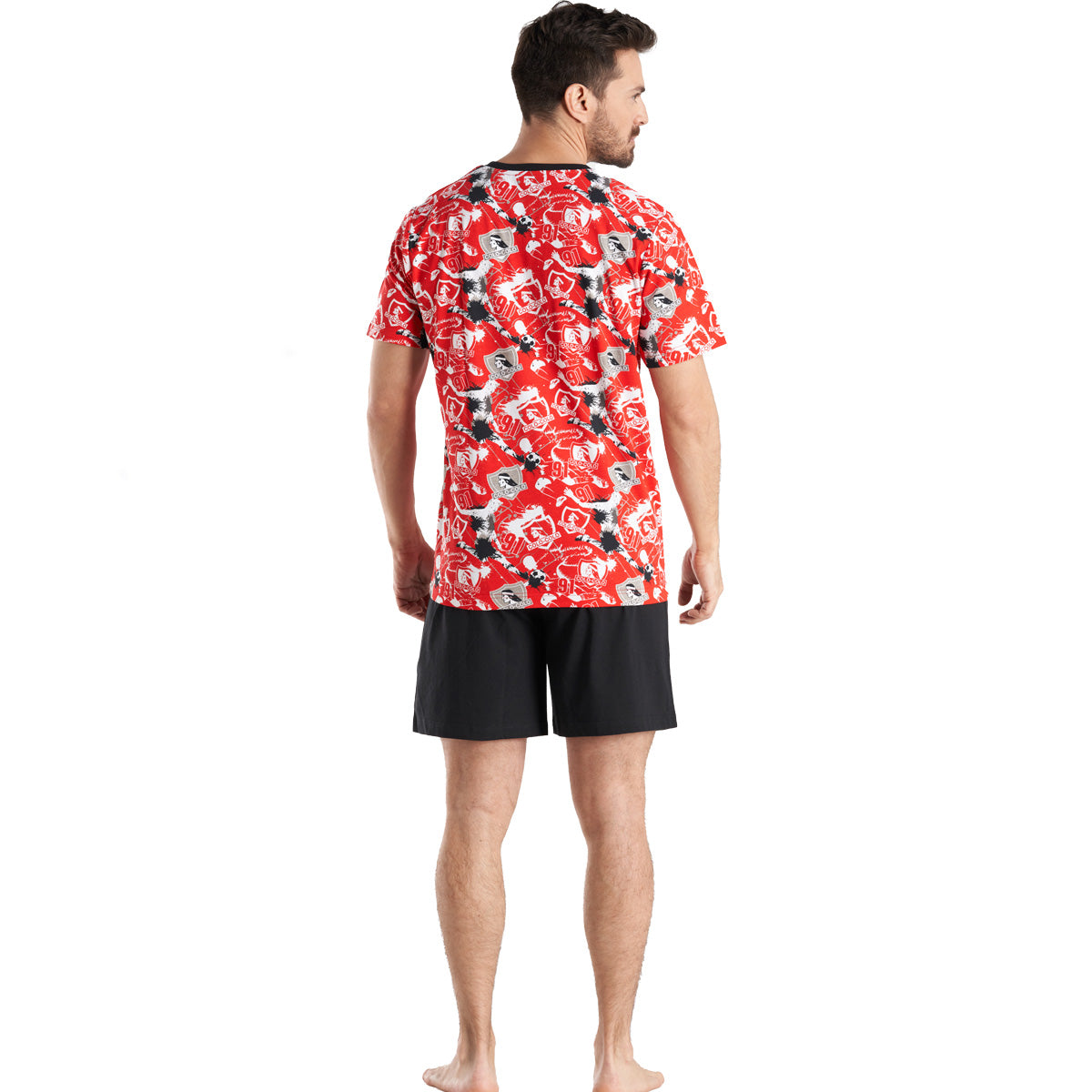 Pijama Algodón Hombre Verano Colo Colo C2