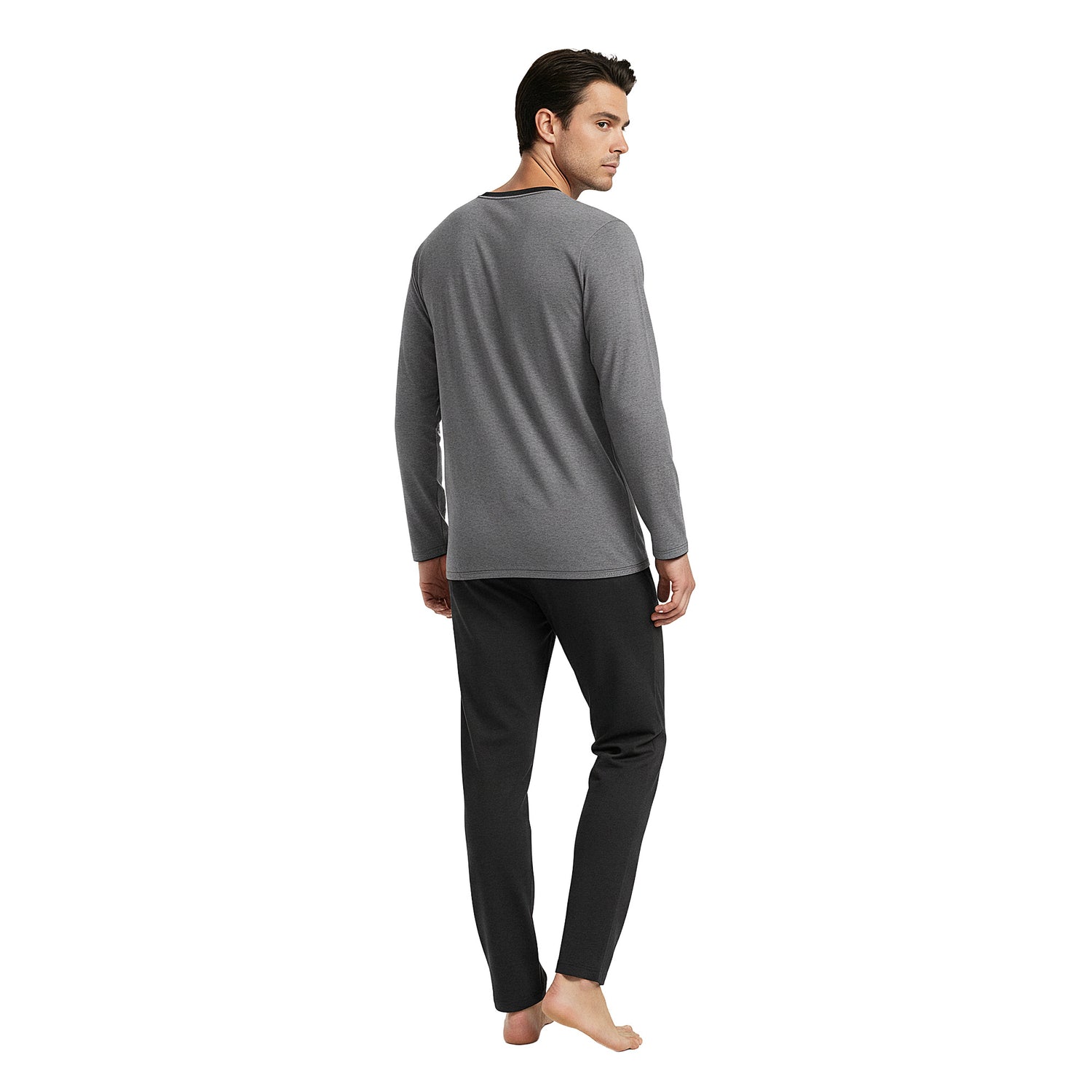Pijama Hombre Invierno Algodón C1