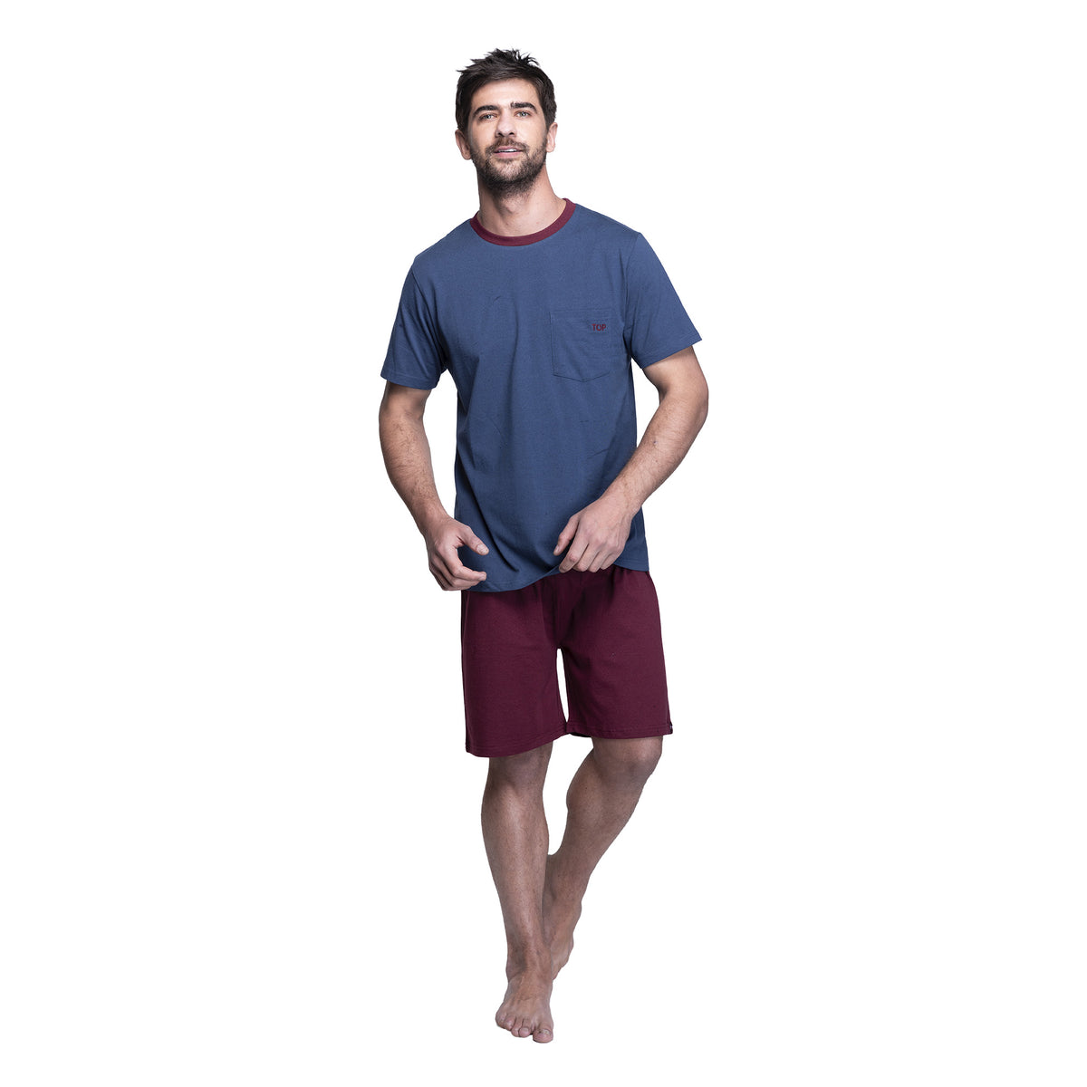 Pijama Verano Hombre Algodón C2
