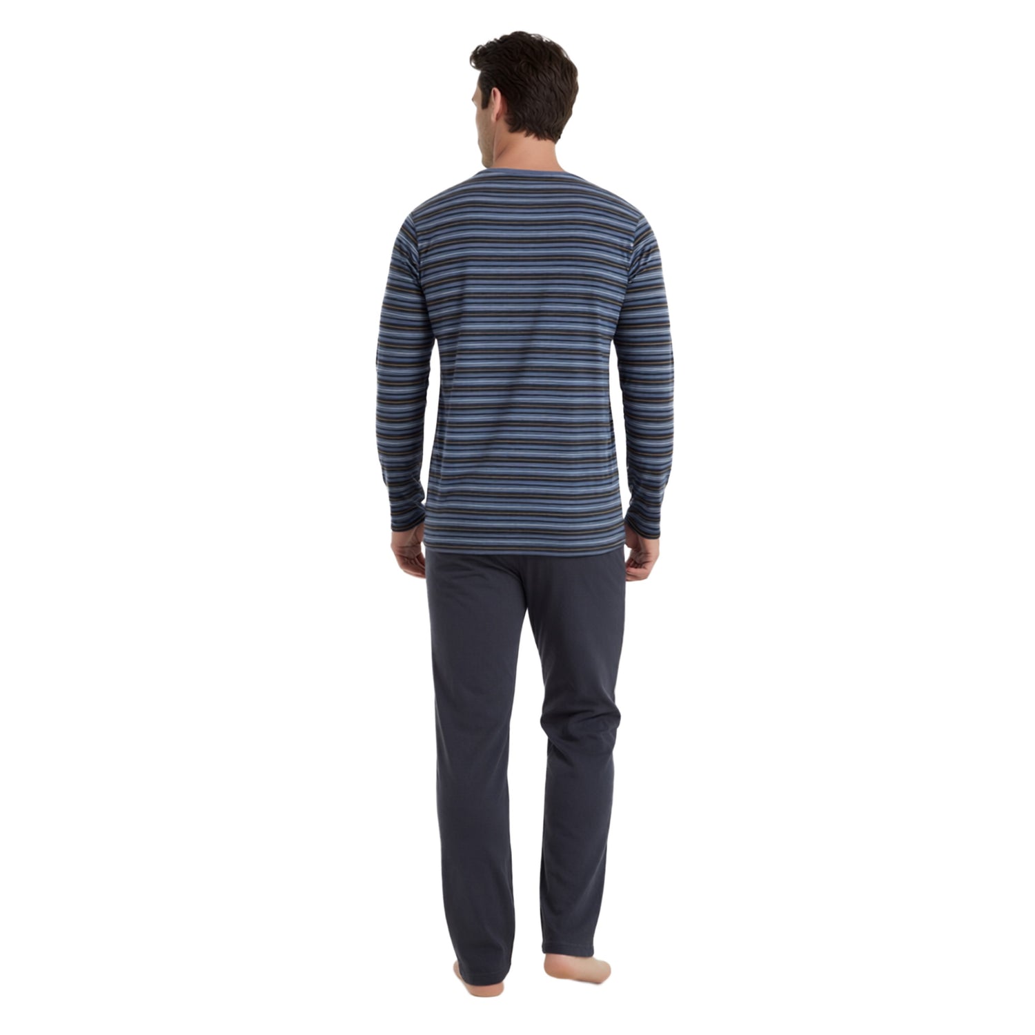 Pijama Invierno Hombre Algodón C1