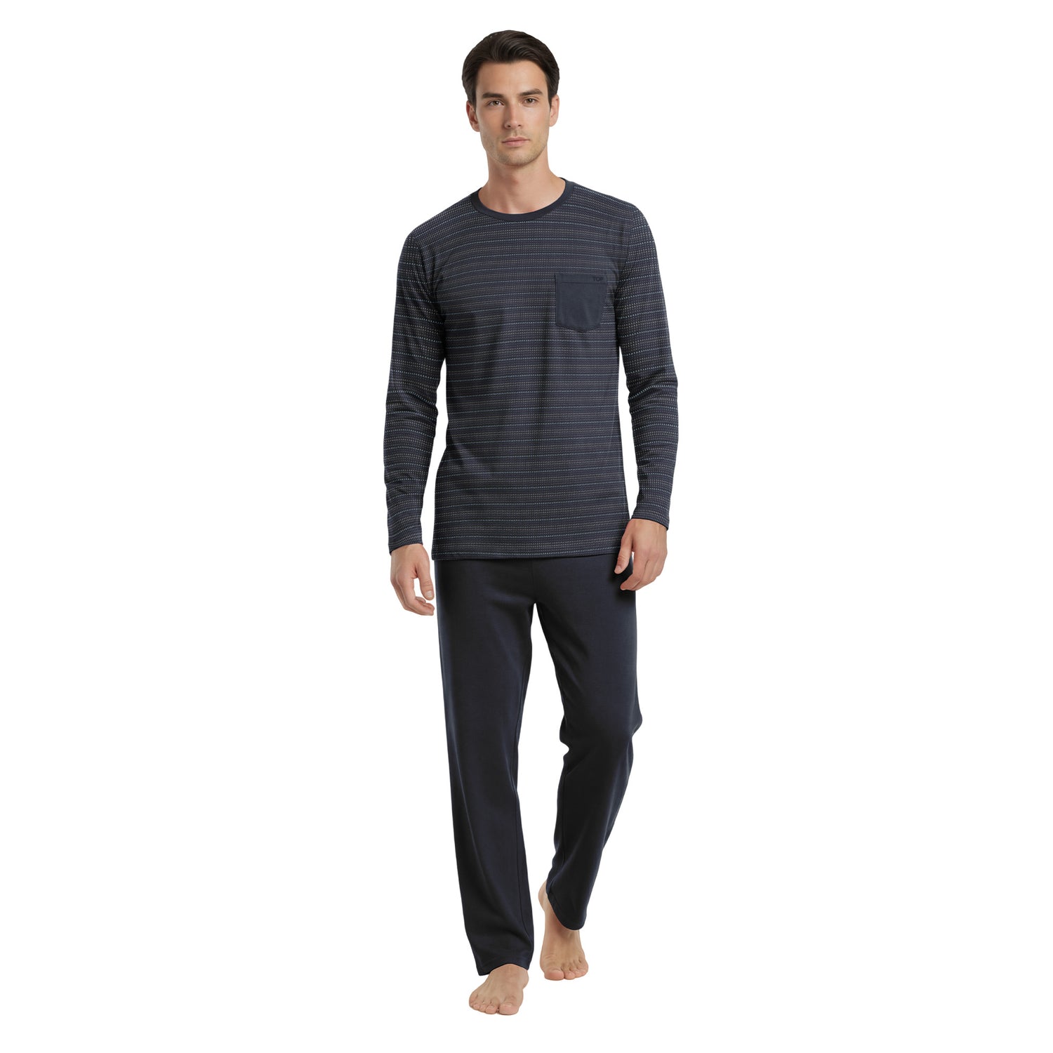 Pijama Invierno Hombre Algodón C2