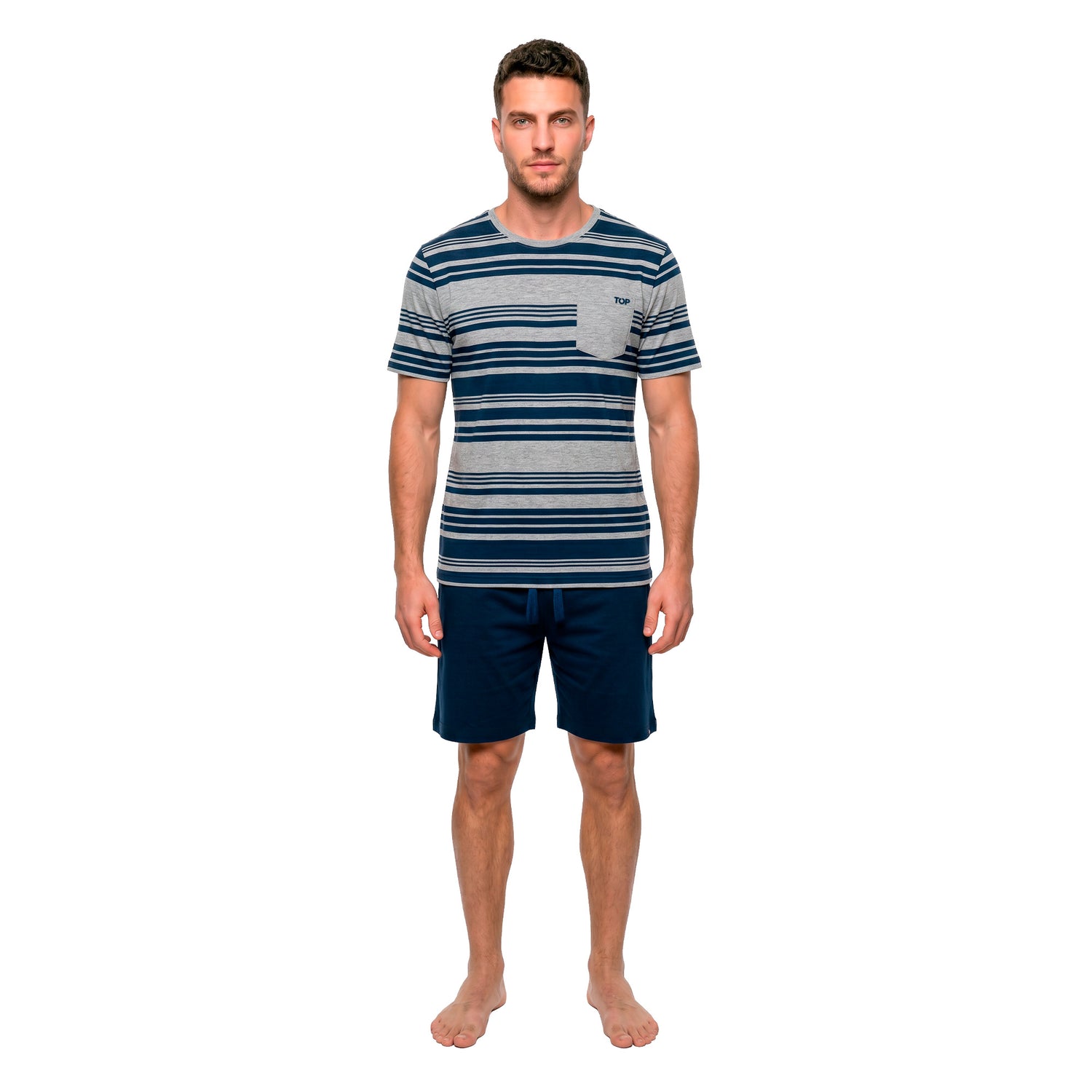 Pijama Hombre Verano Algodón C1
