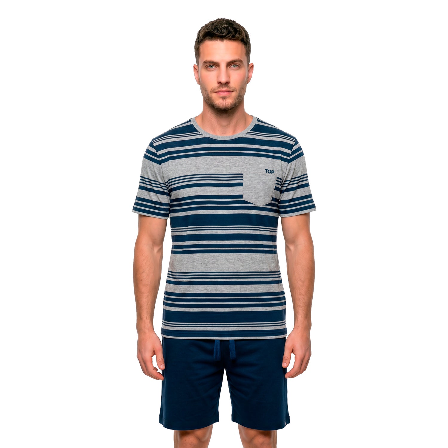 Pijama Hombre Verano Algodón C1