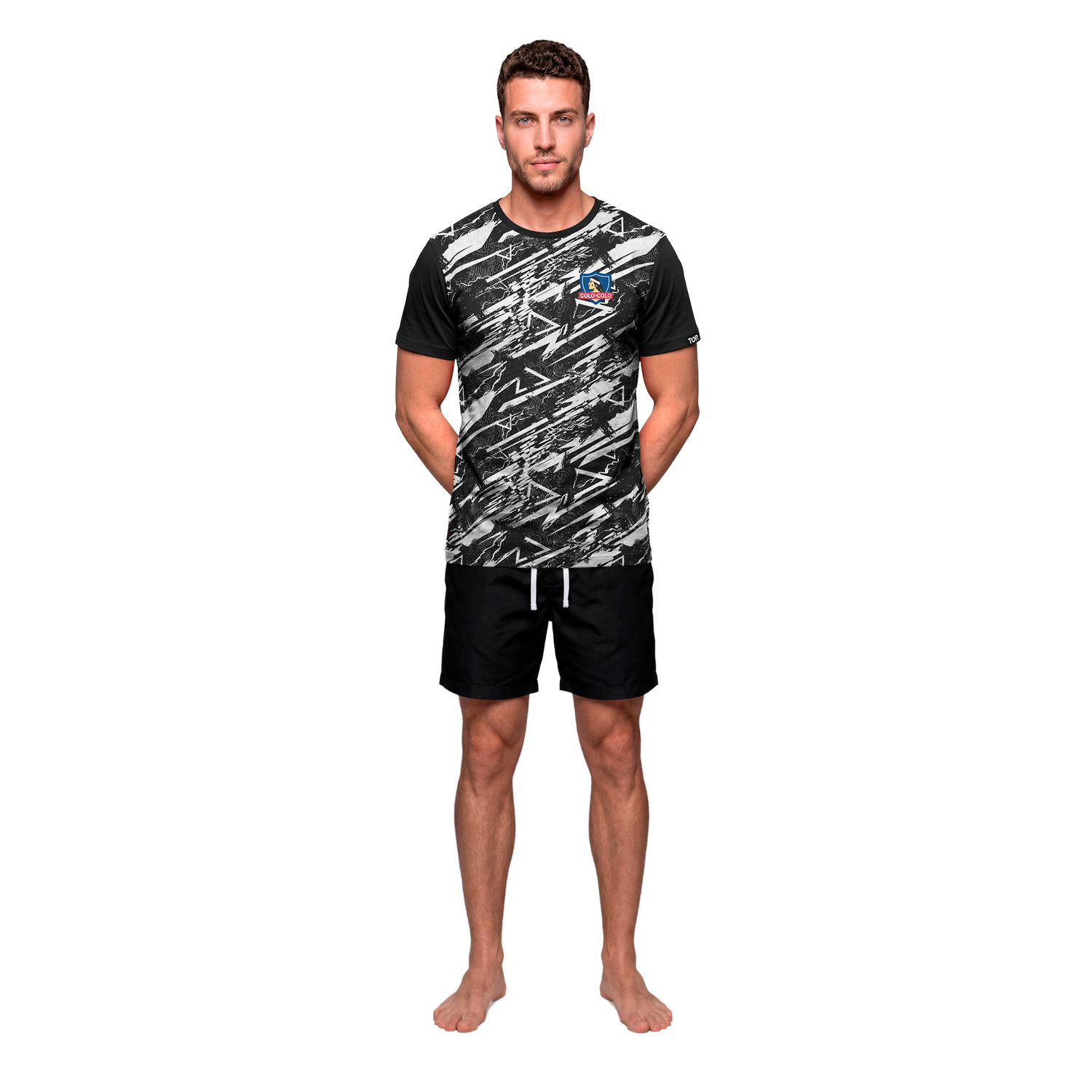Pijama Hombre Algodón Verano Colo-Colo C1