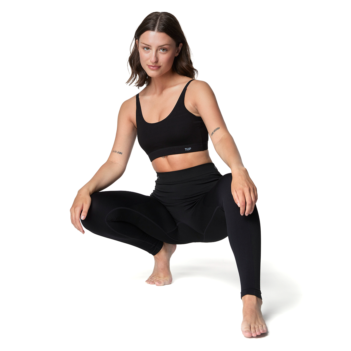 Calza Deportiva Primera Capa Microfibra Mujer