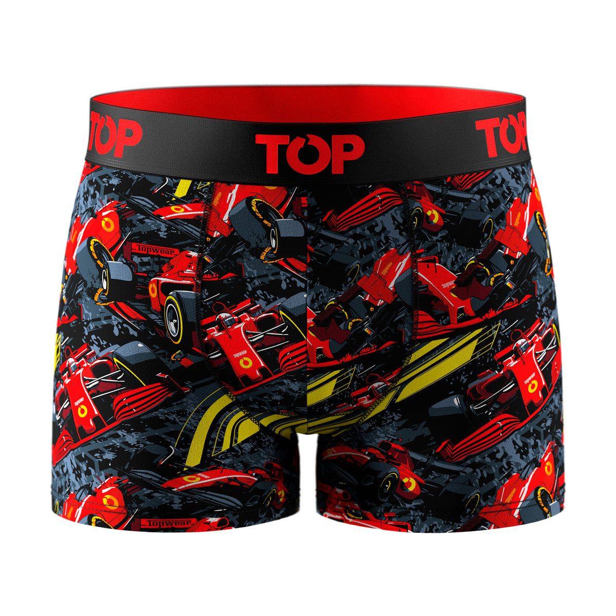 Bóxer Medio Niño Algodón Pack 4 Motores C1