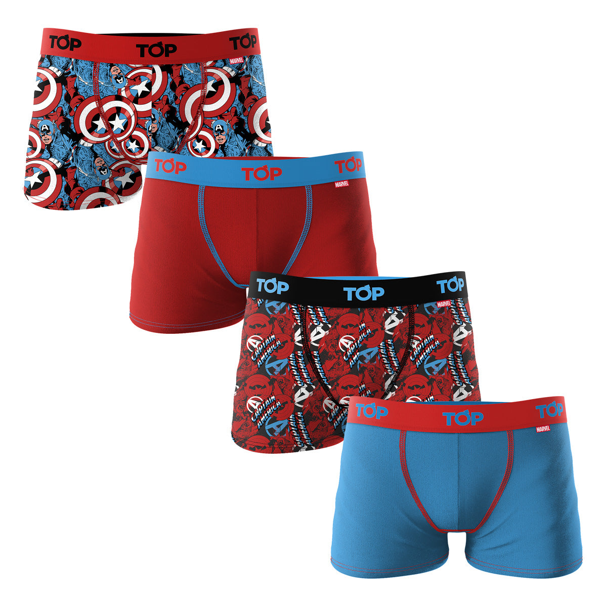 Authentic Apparel Calzoncillos Capitan America Primark