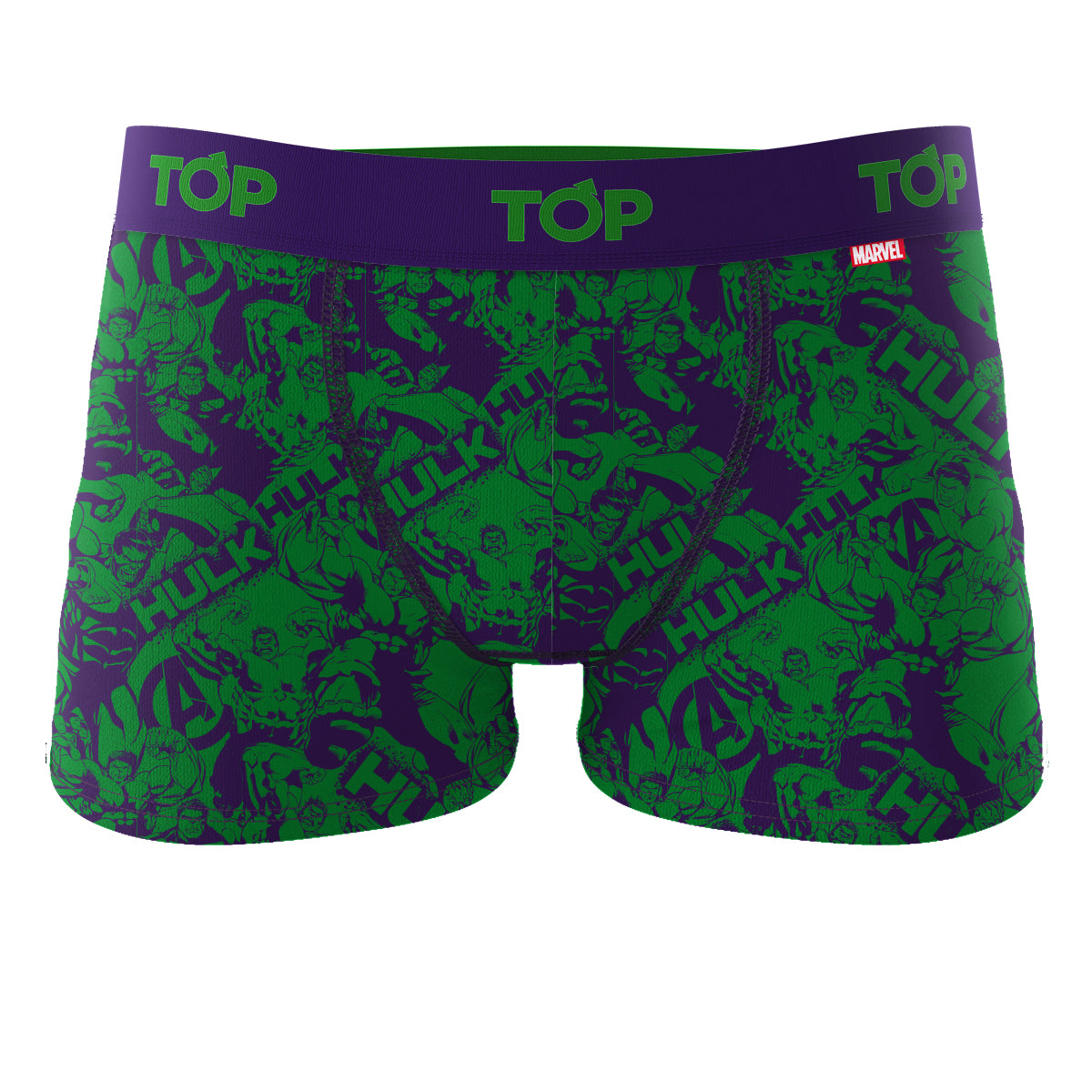 Boxer Niño Algodón Marvel Pack 4 C9 Hulk