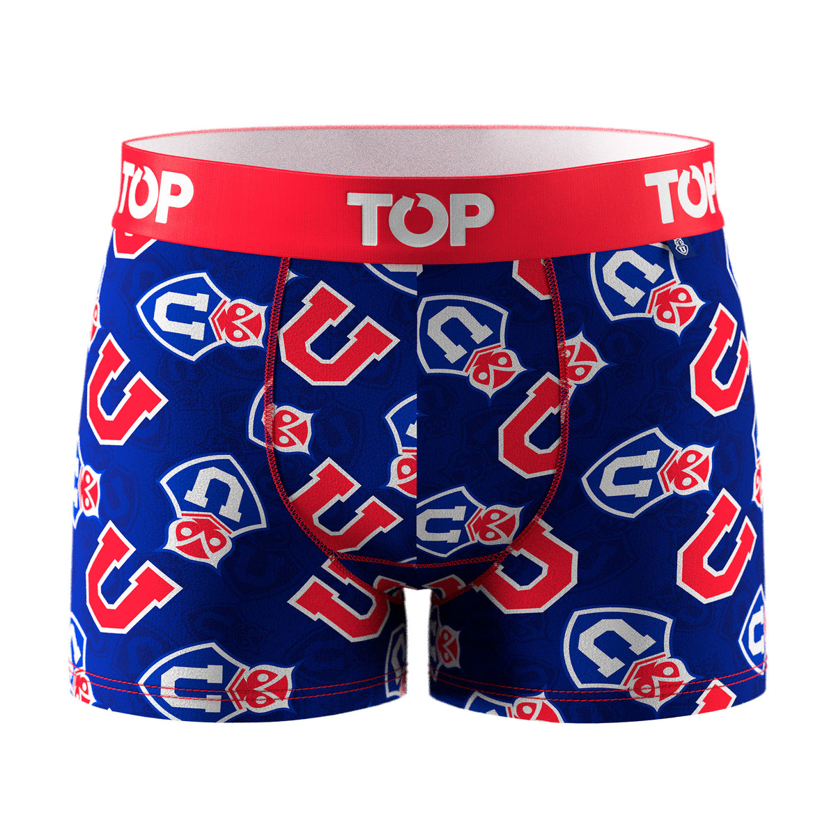 Bóxer Niño Algodón Universidad de Chile Pack 4 C6