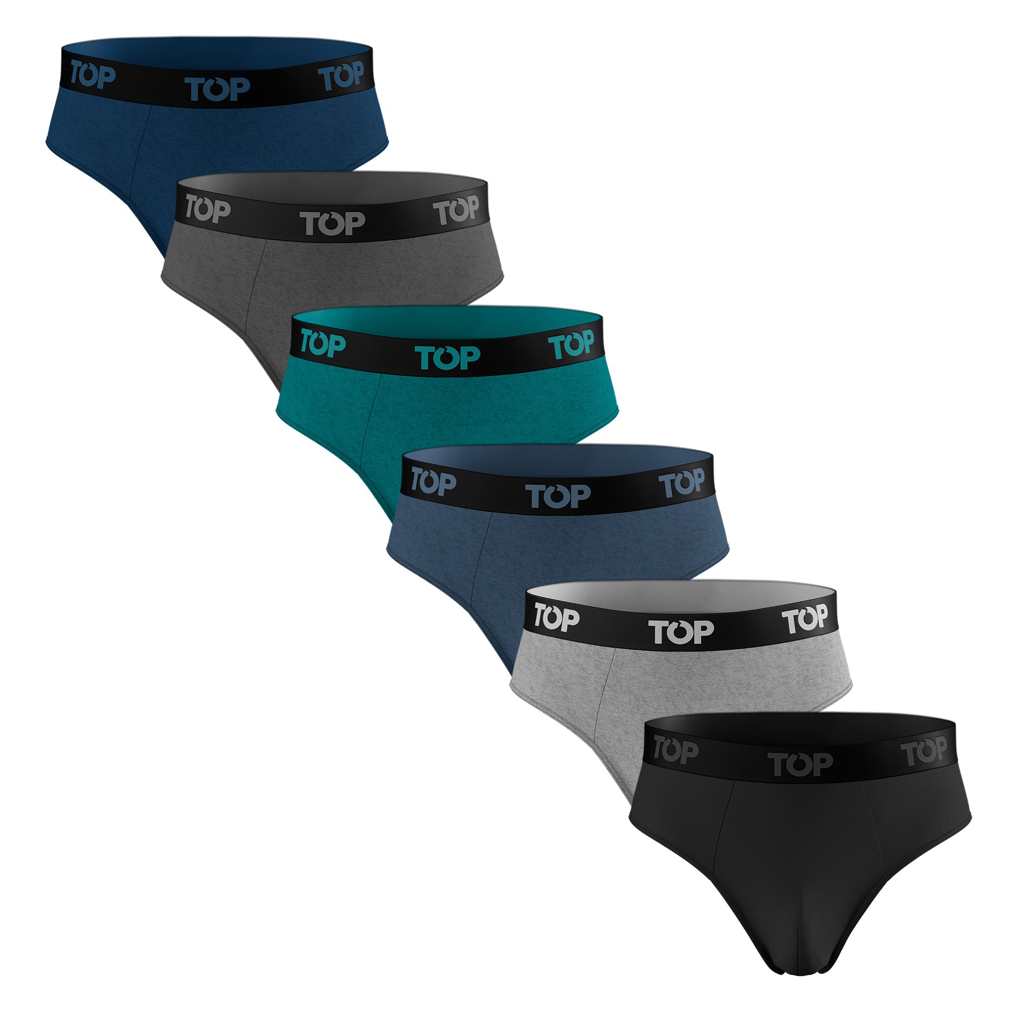 Slip Algodón Pack Colección Skins C2 Top Underwear