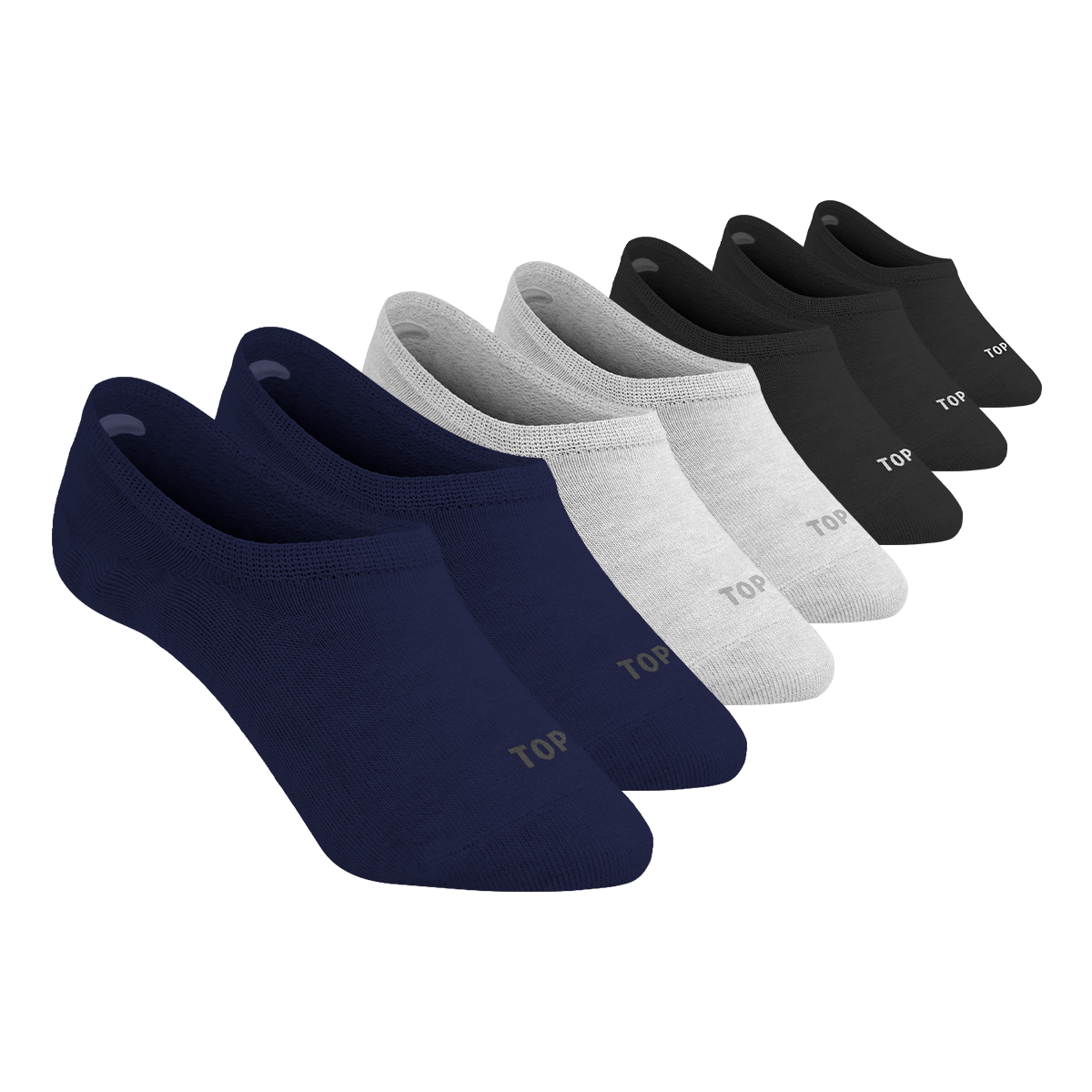 Calcetines Hombre Invisibles Pack 7 C1