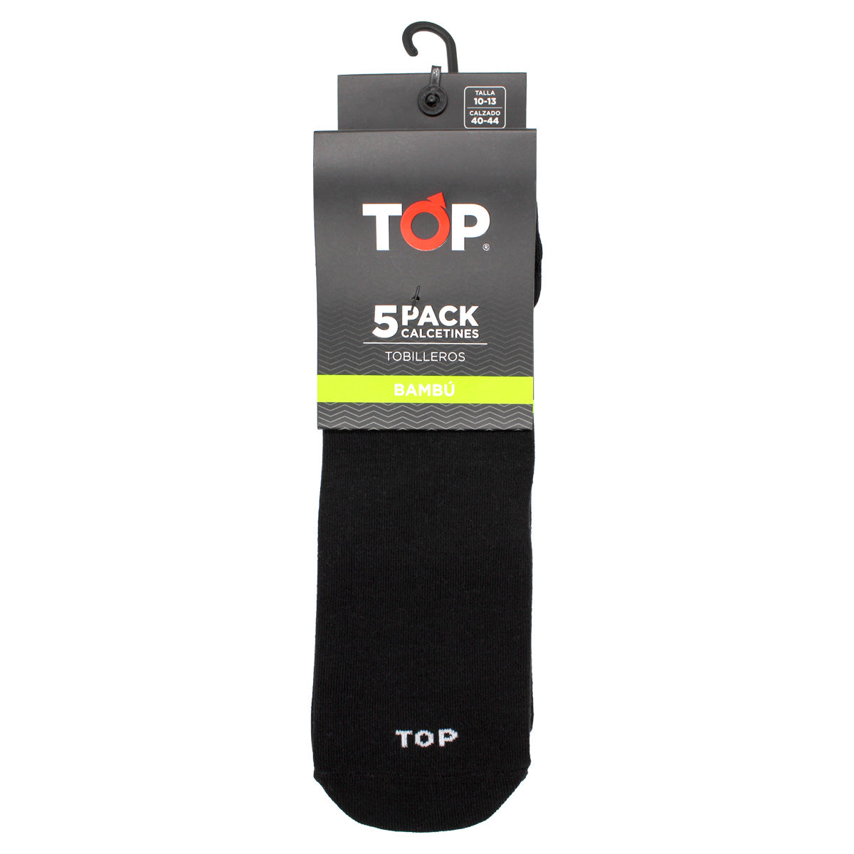 Calcetines Hombre Bambú Tobilleros Pack 5 C1