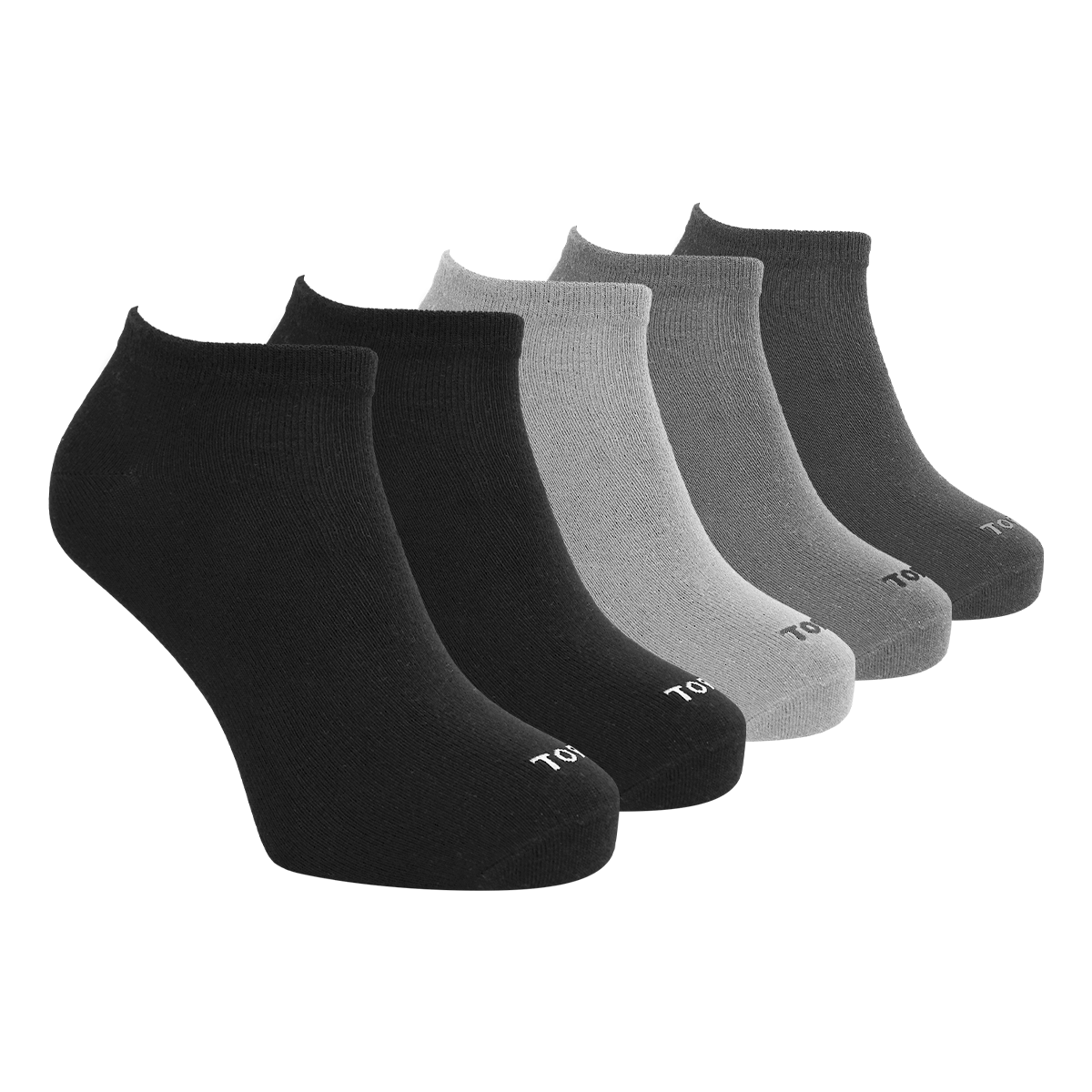 Calcetines Hombre Bambú Tobilleros Pack 5 C4