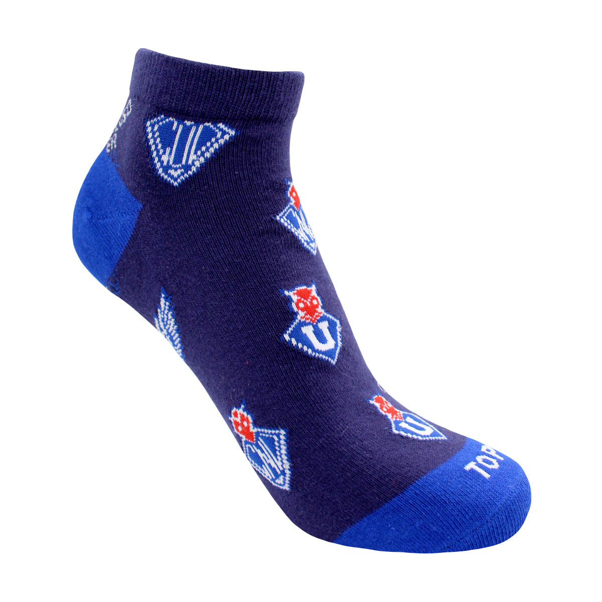 Calcetines Tobilleros Algodón Pack 2 Universidad de Chile C1