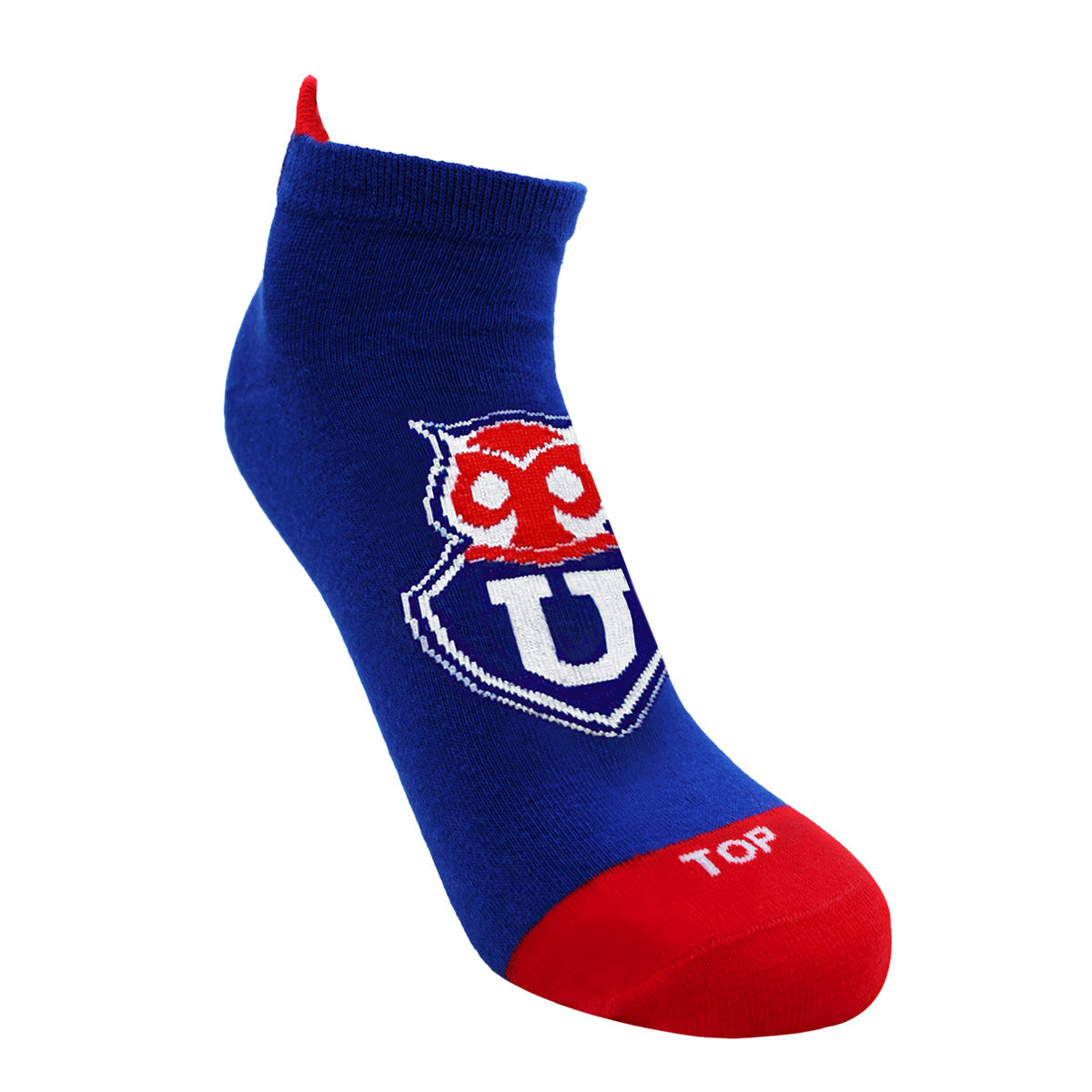 Calcetines Tobilleros Algodón Pack 3 Universidad de Chile C1