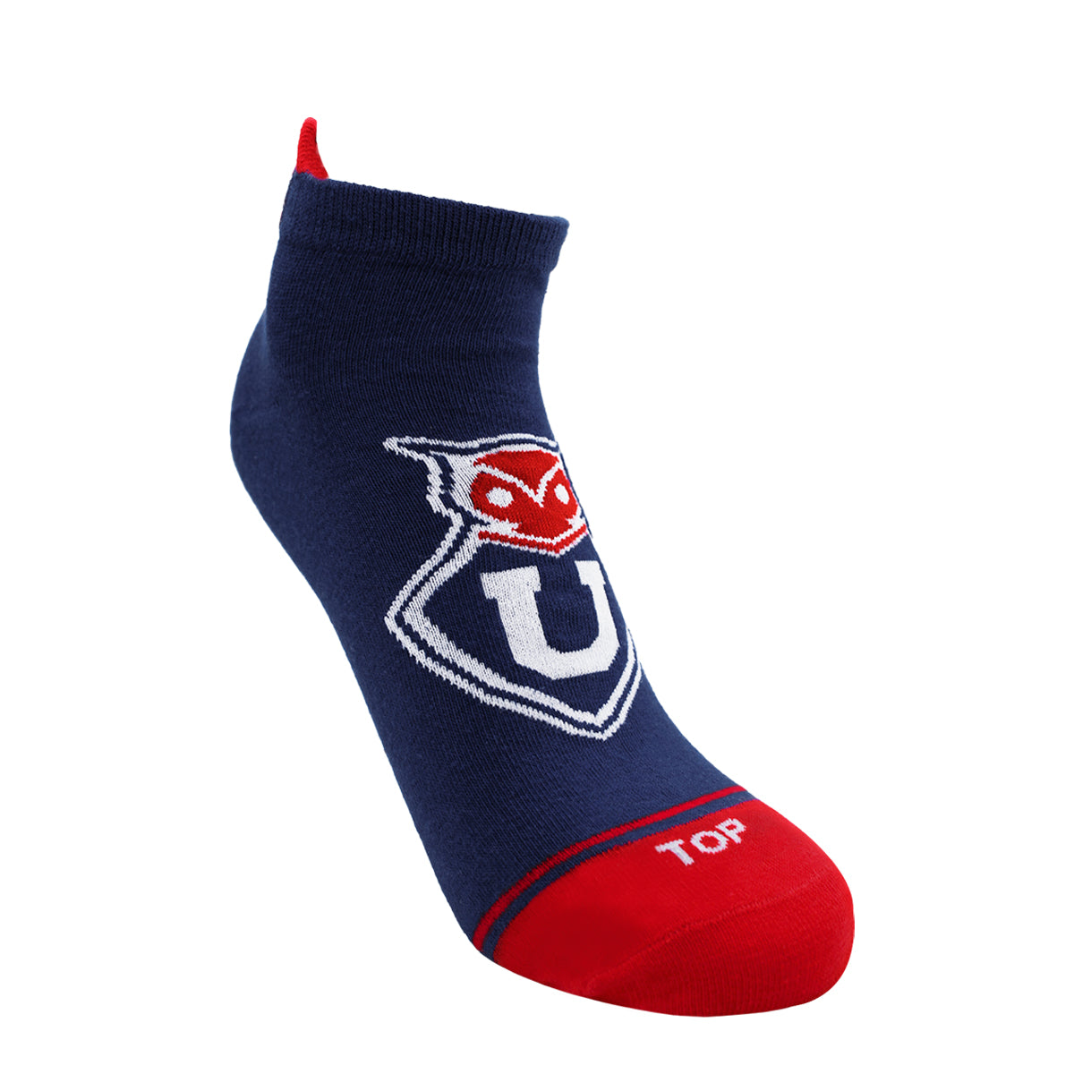 Calcetines Tobilleros Algodón Pack 3 Universidad de Chile C2