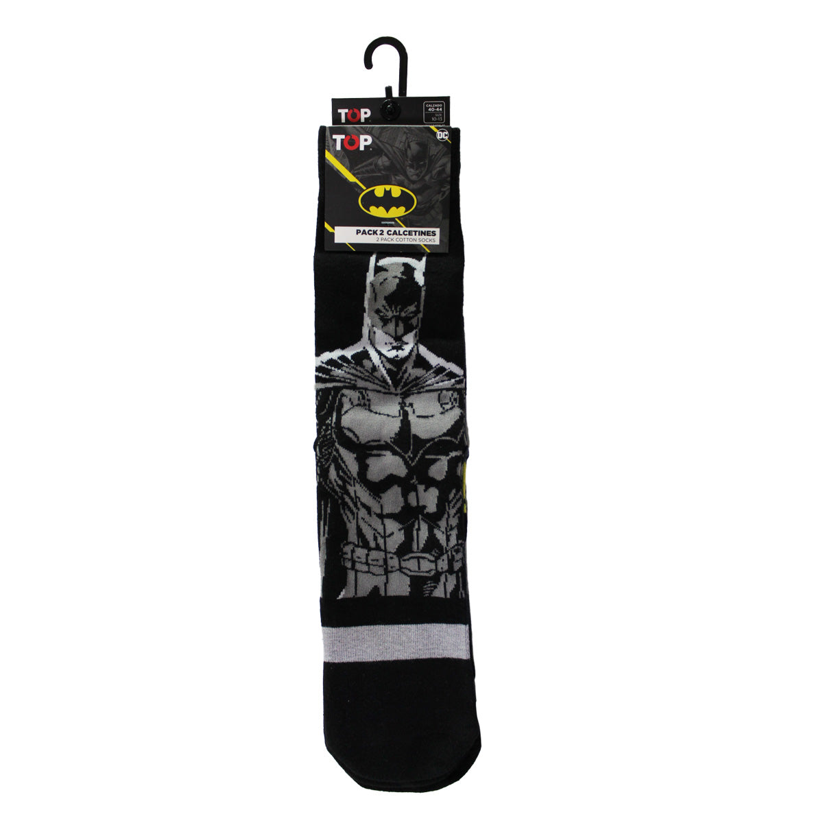 Calcetines Largos Algodón Pack 2 DC Batman. C1