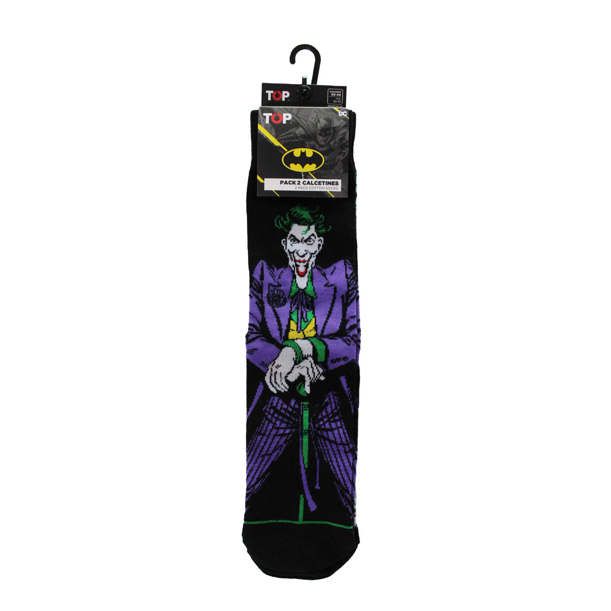 Calcetines Largos Algodón Pack 2 DC Joker. C2