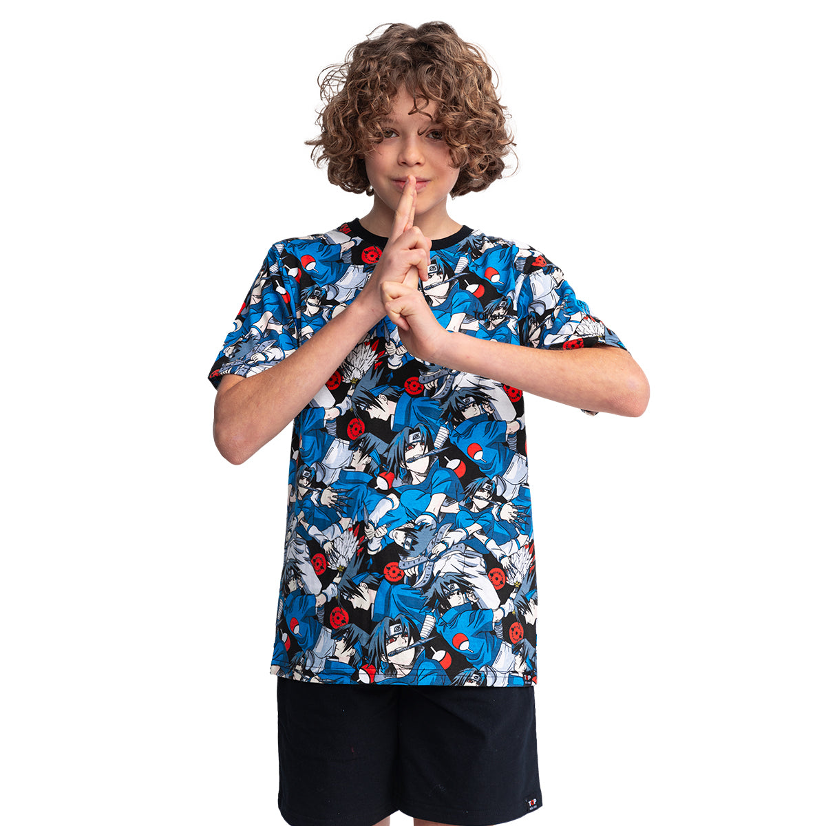 Pijama Algodón Niño Verano Sasuke C2