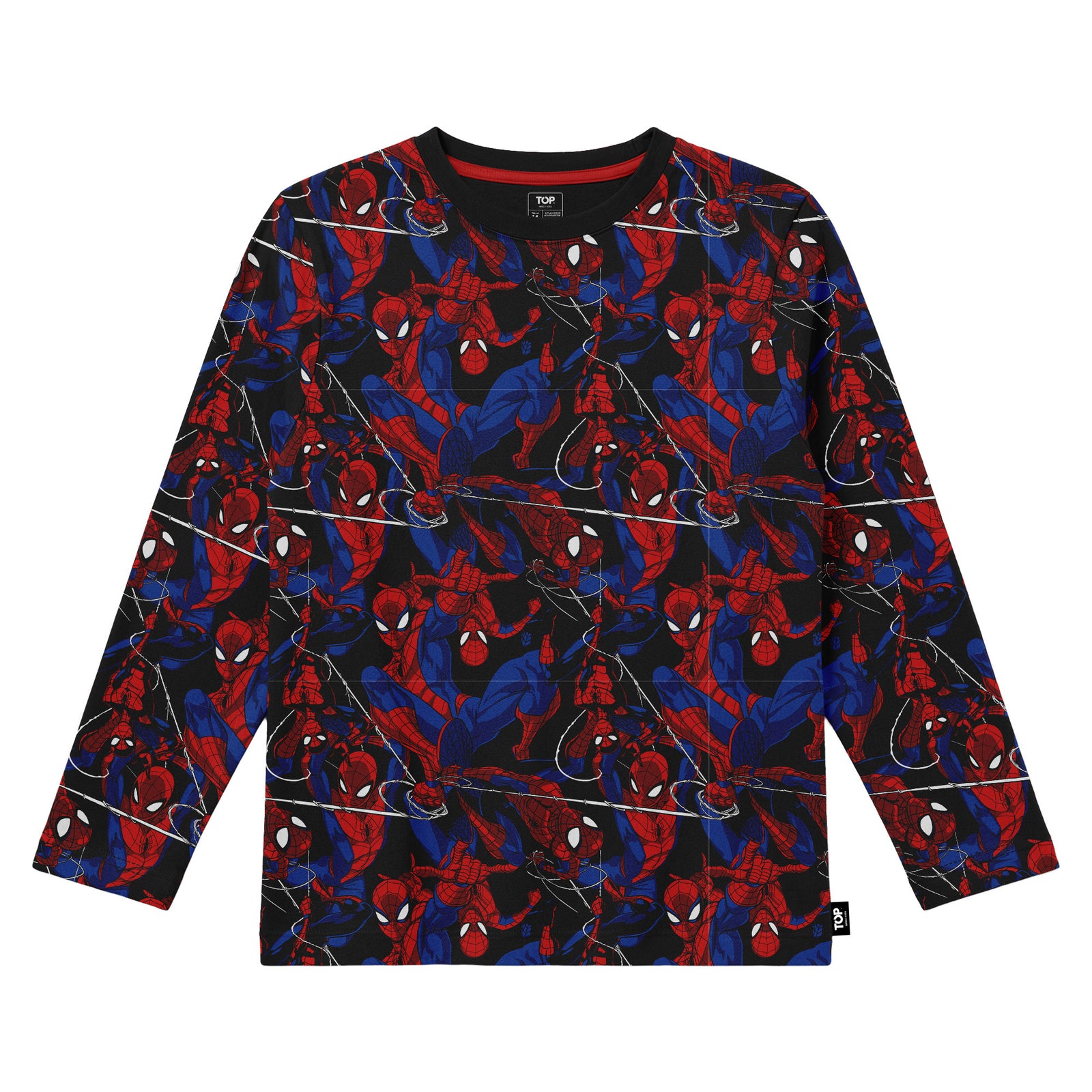 Pijama Largo Invierno Niño Algodón Marvel C2