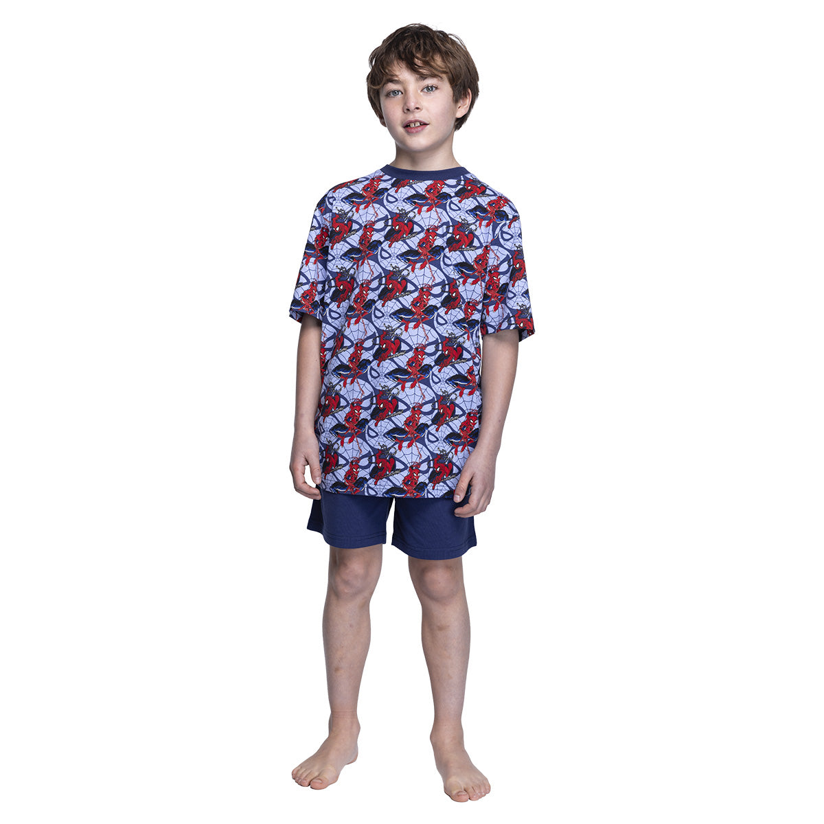 Pijama Verano Niño Algodón Marvel C1