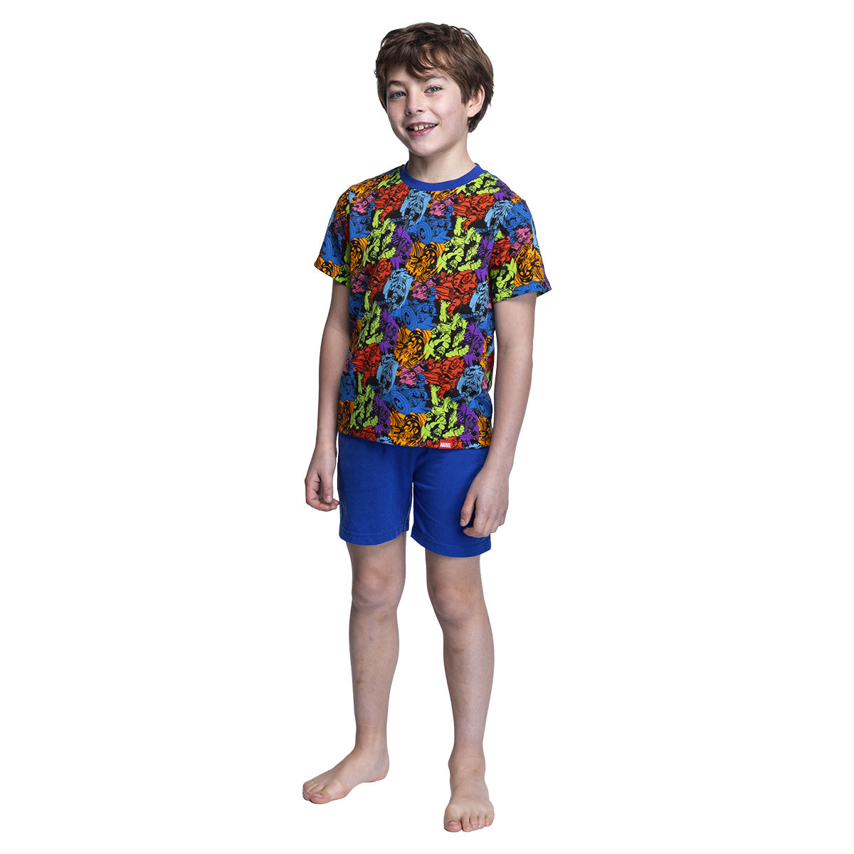 Pijama Verano Niño Algodón Marvel C2