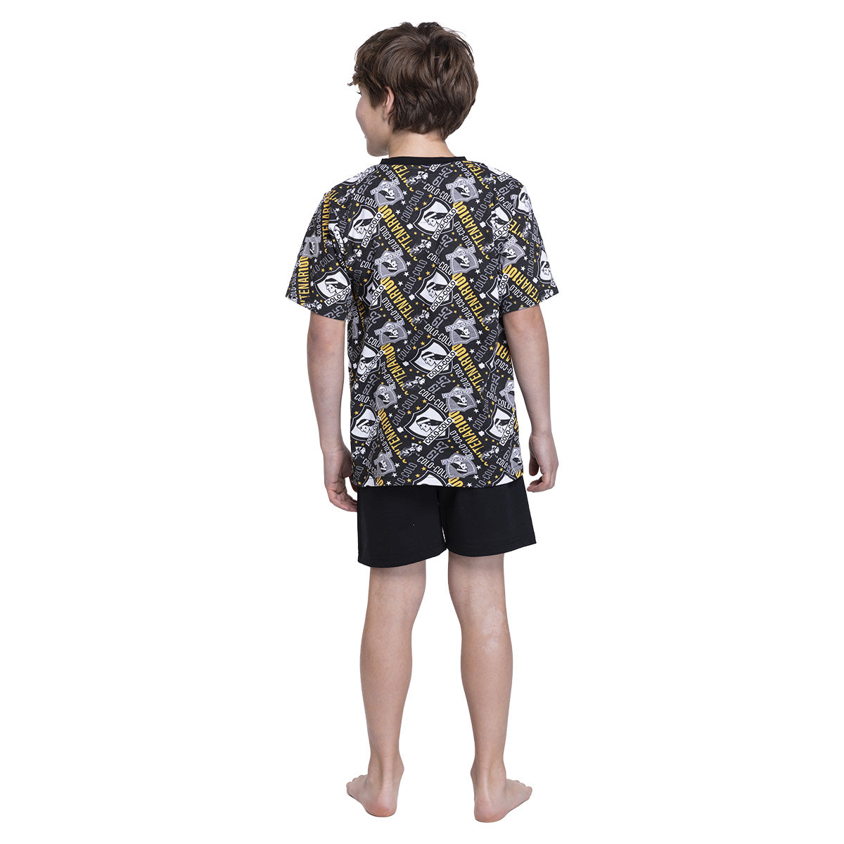 Pijama Algodón Niño Verano Colo-Colo C1