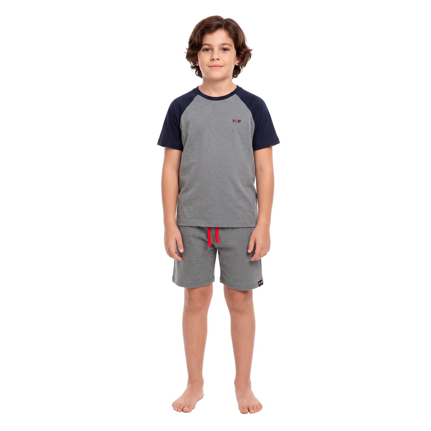 Pijama Corto Niño Verano Algodón C1