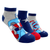 Calcetines Cortos Algodón Niños Pack 3 Capitán América C6