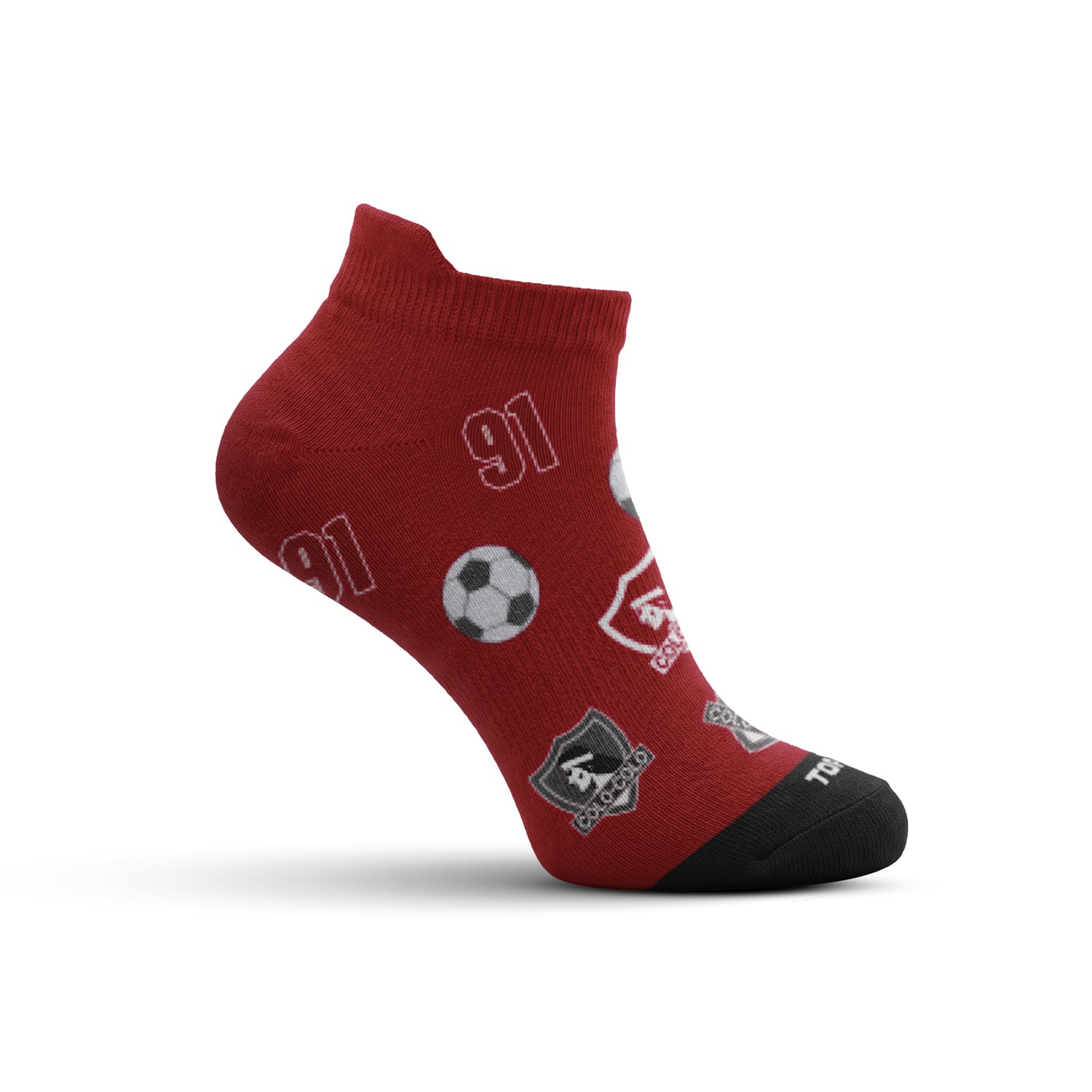Calcetines Cortos Algodón Niños Colo-Colo Pack 3 C1